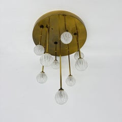 Lampe de plafond « Mid-century design » de Christoph Palme, années 1980