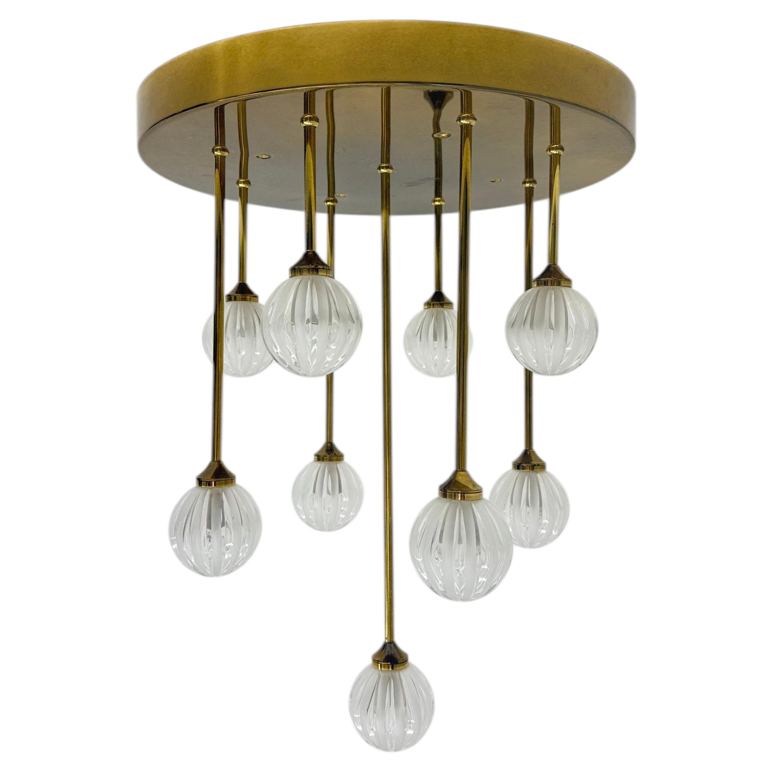 Mid-century design Christoph Palme Ceiling lamp , 1980s For Sale