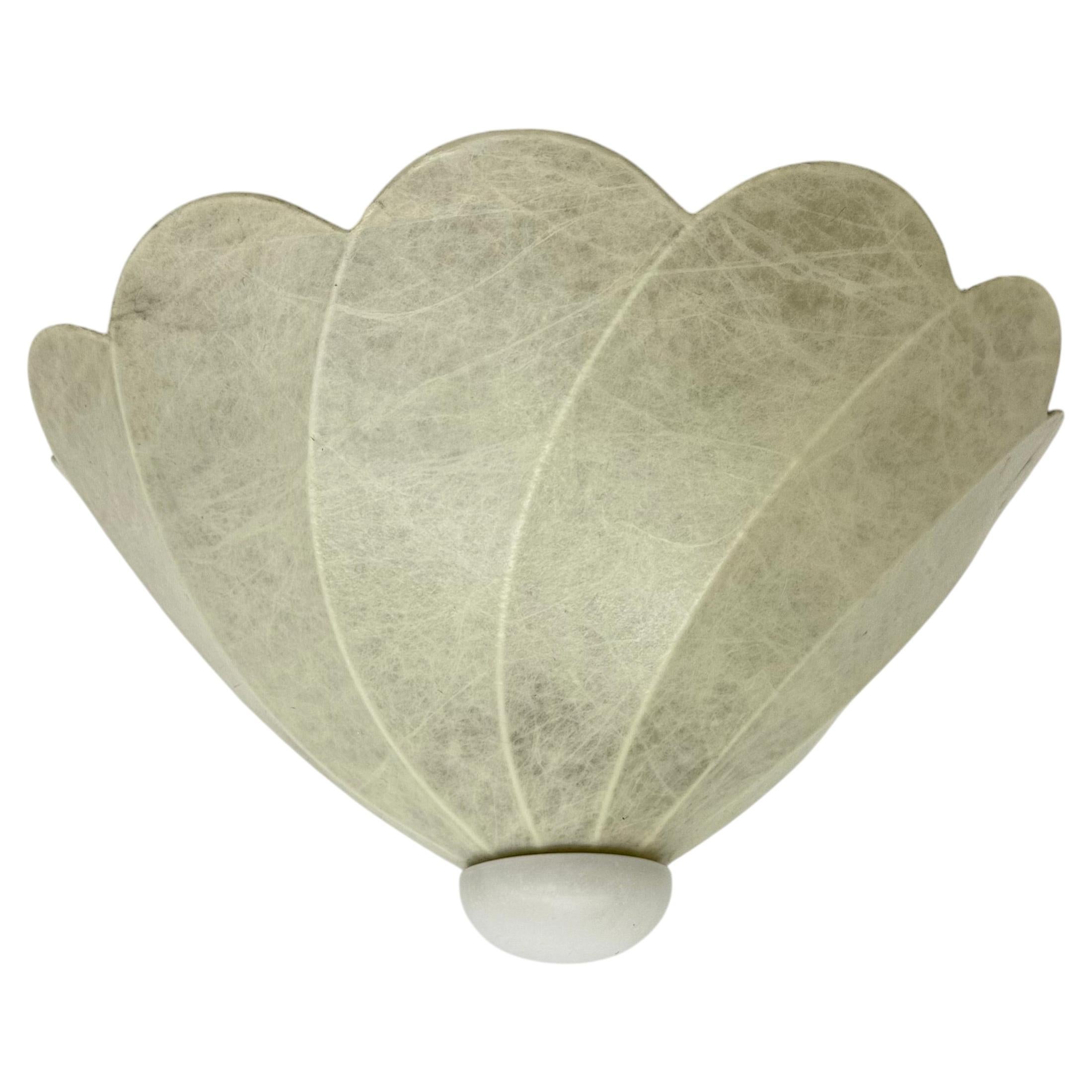 Mid-century design cocoon ceiling lamp , 1970s For Sale