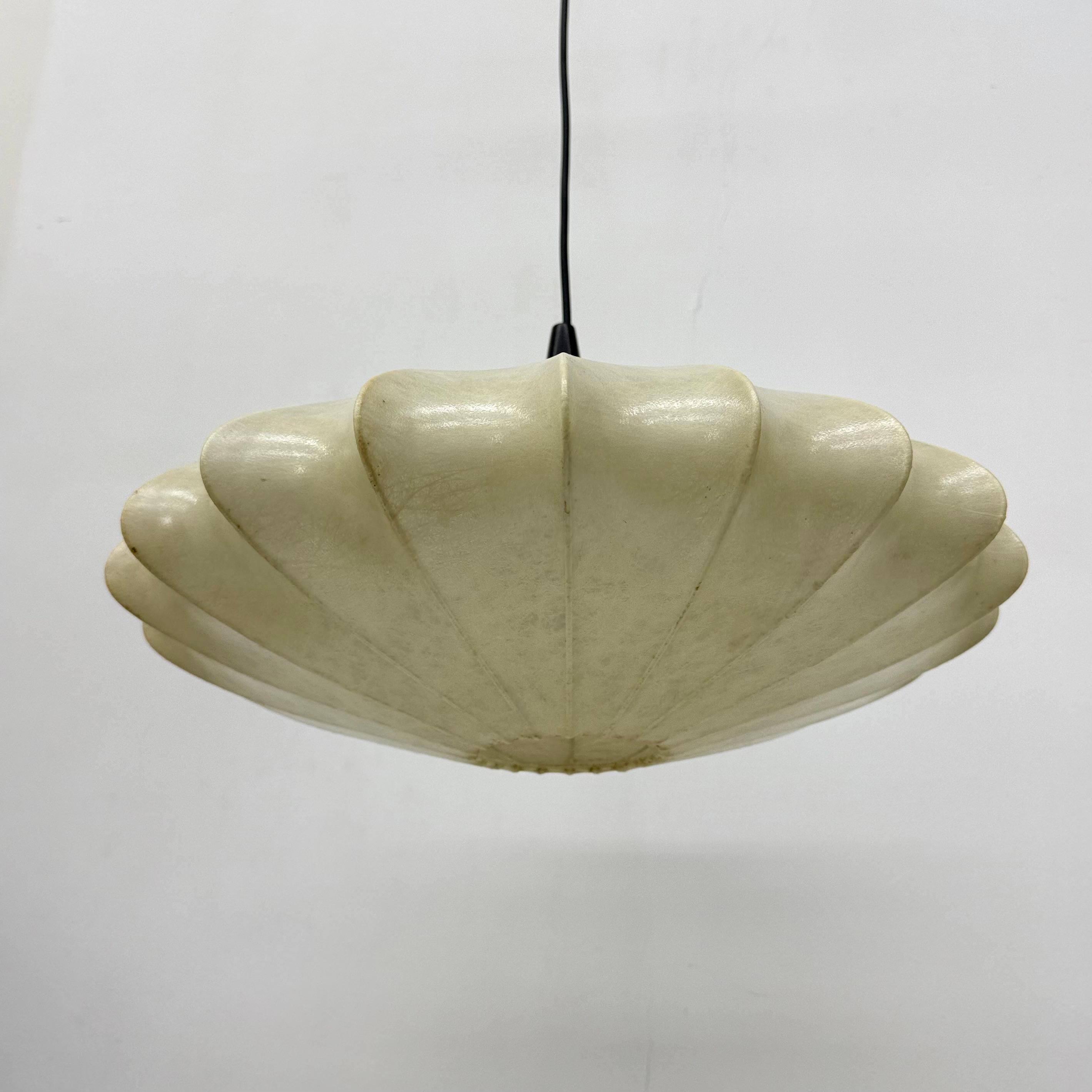Mid-century design cocoon hanging by George Nelson  lamp , 1970s For Sale 14