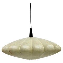 Vintage Mid-century design cocoon hanging by George Nelson  lamp , 1970s