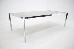 Midcentury Design Coffee Table, Epoxy Resin, Around 1970s