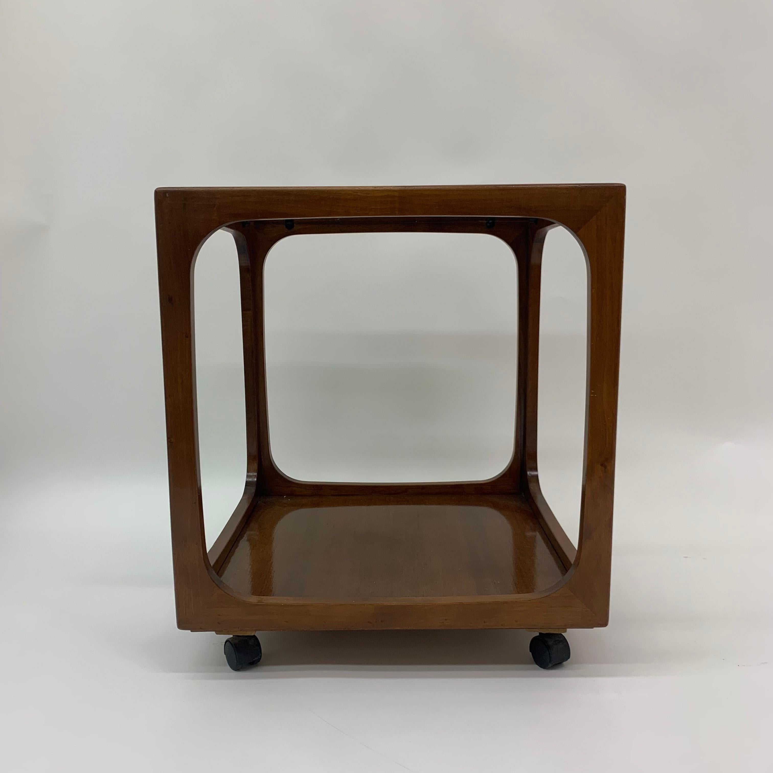vintage end table 1970s