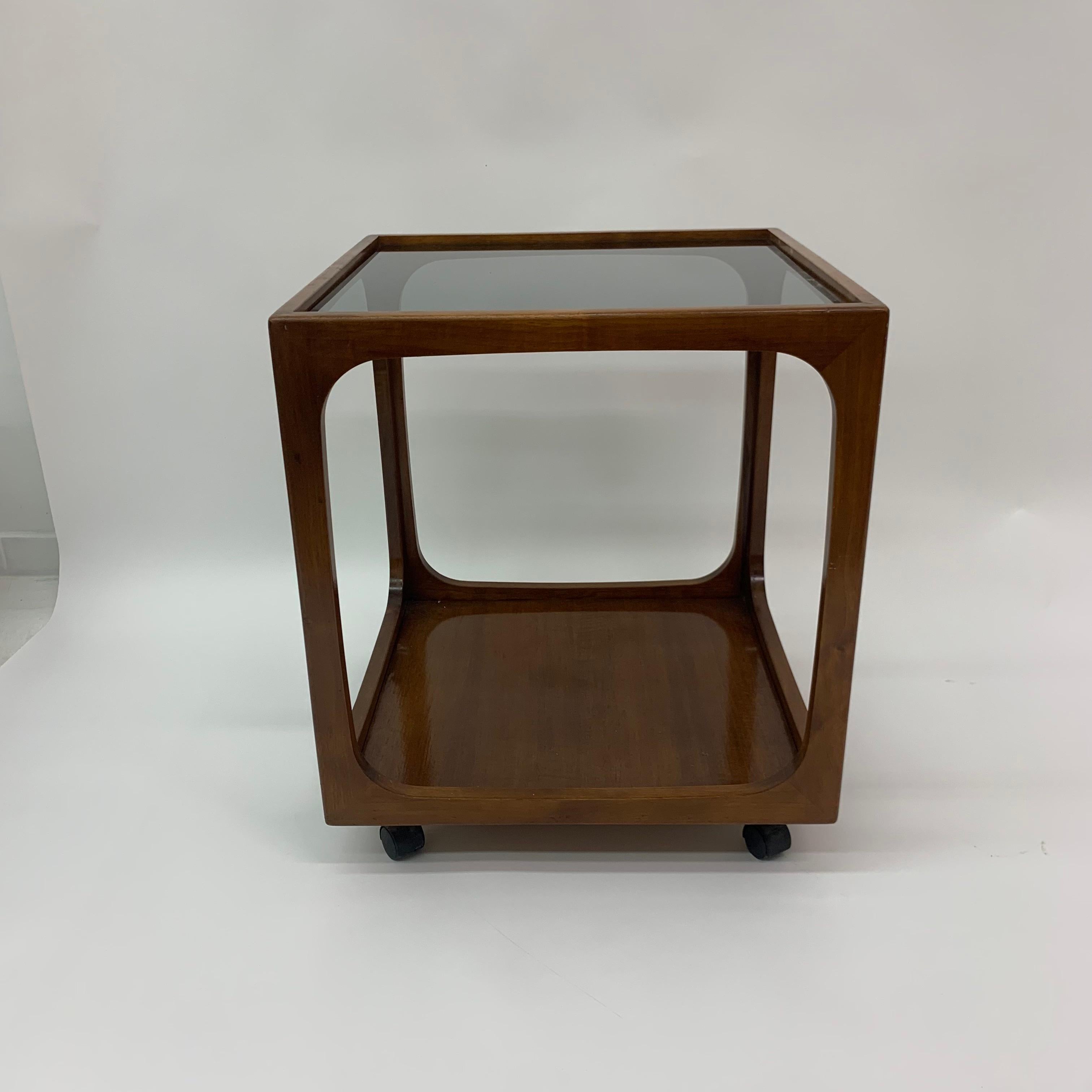 Mid-Century Modern Mid-century design cube side table , 1970’s