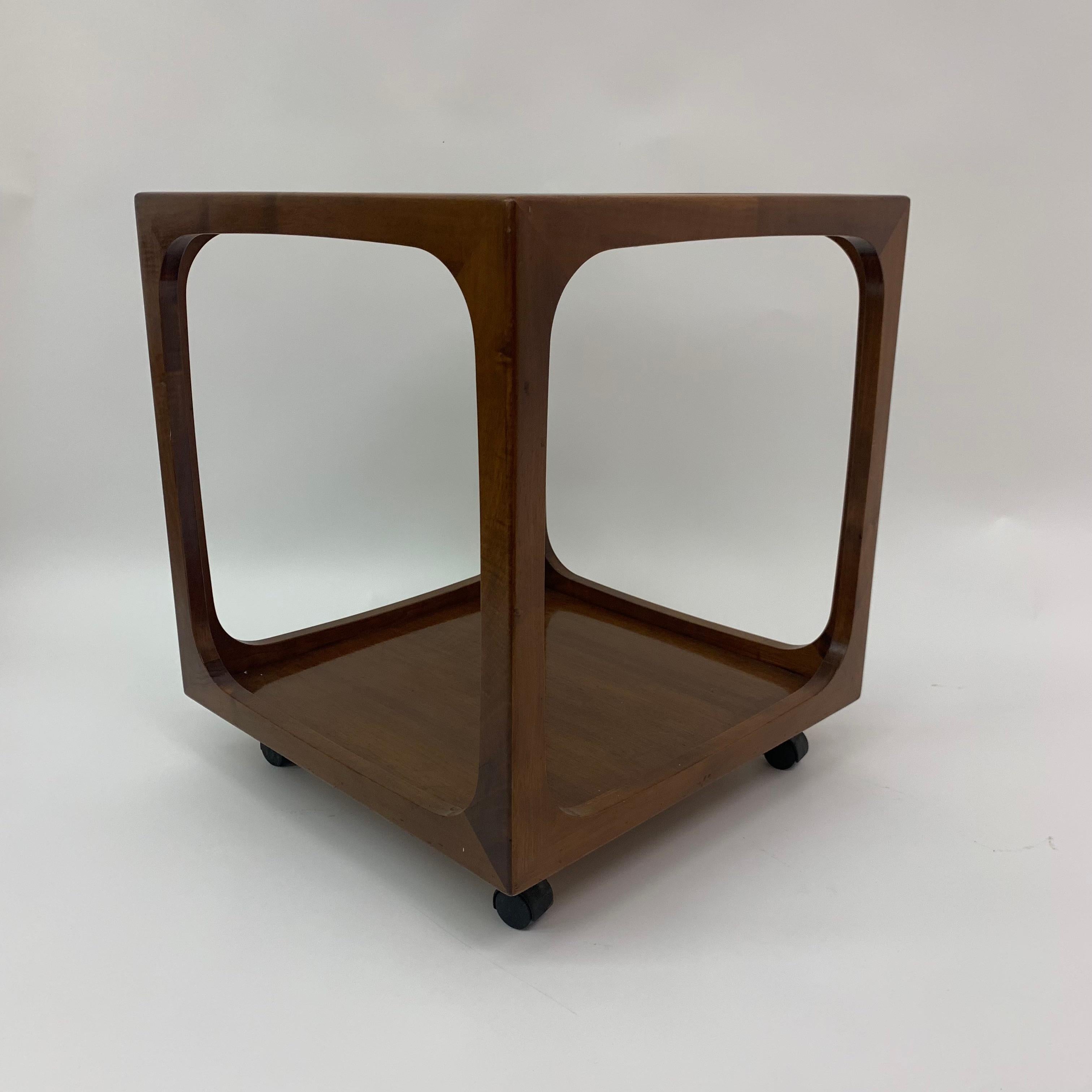 Late 20th Century Mid-century design cube side table , 1970’s
