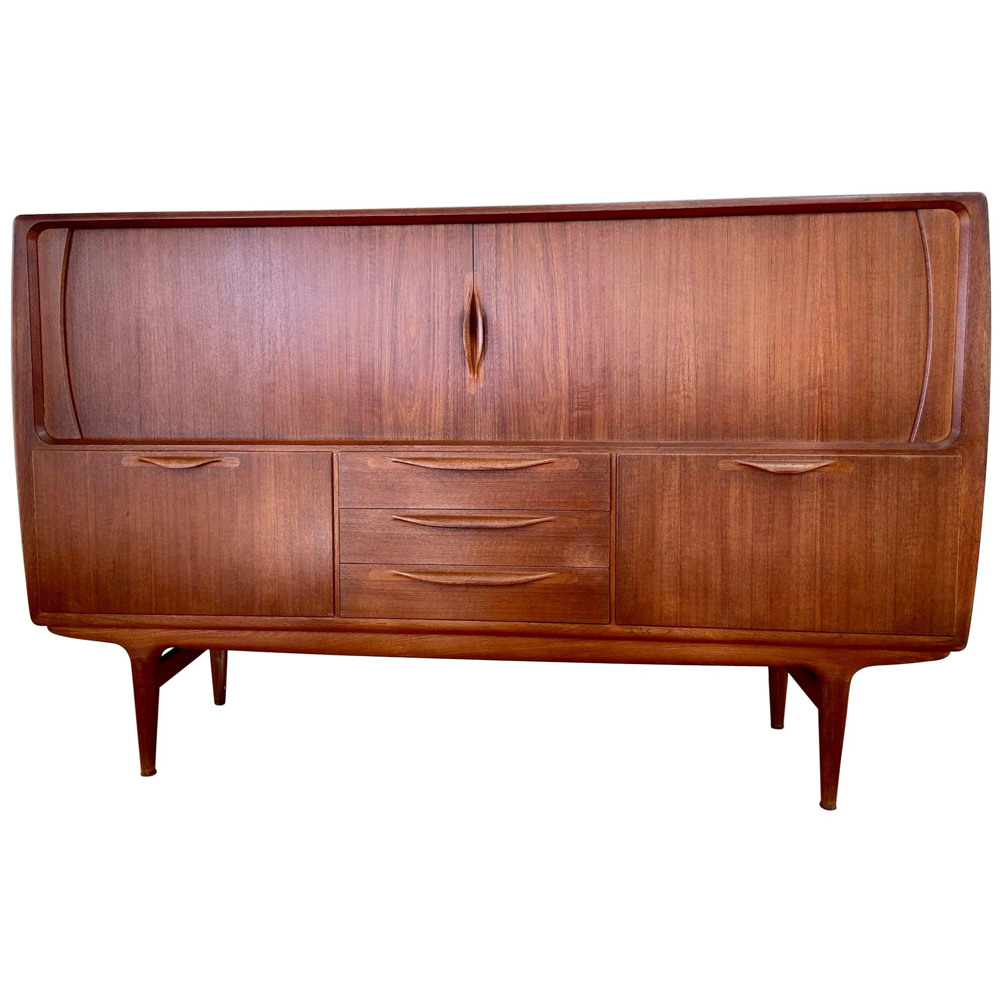 Mid Century Design Danish Sideboard Buffet, from the 1960s For Sale