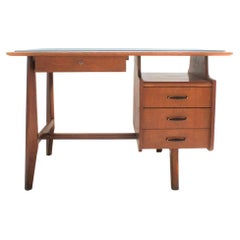 Mid Century Design Desk in Oak