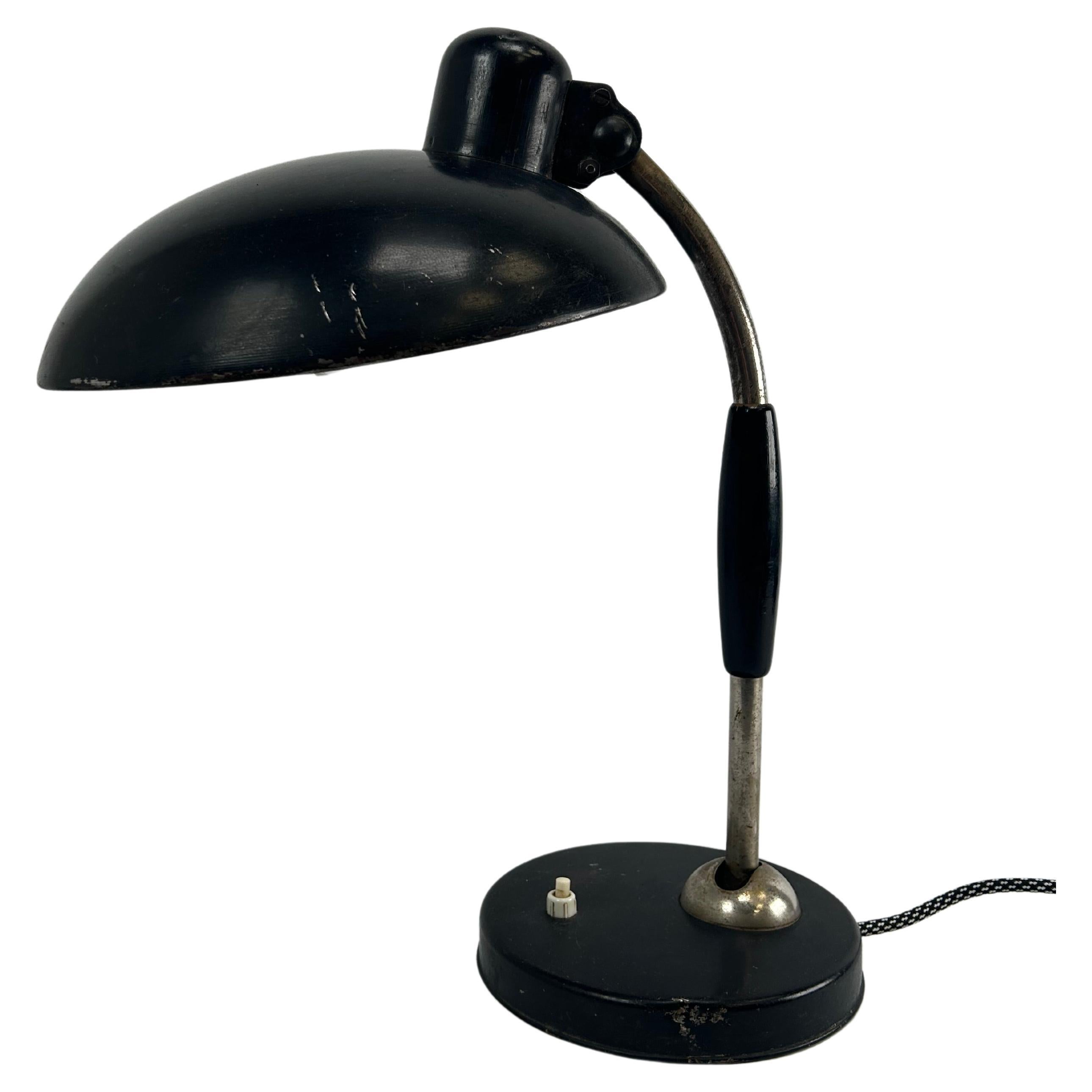 Mid-century design desk lamp by Christian Dell for Escolux Germany For Sale