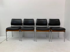 Mid-century design dining chairs from Thereca, 1960s, Set of 4
