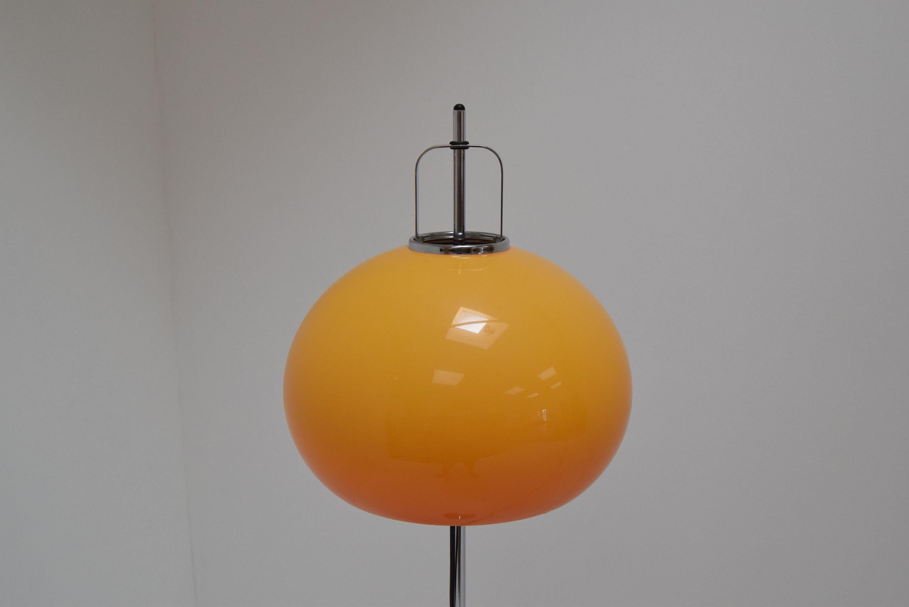 Mid-Century Modern Midcentury Design Floor Lamp Meblo, by Harvey Guzzini, 1970s