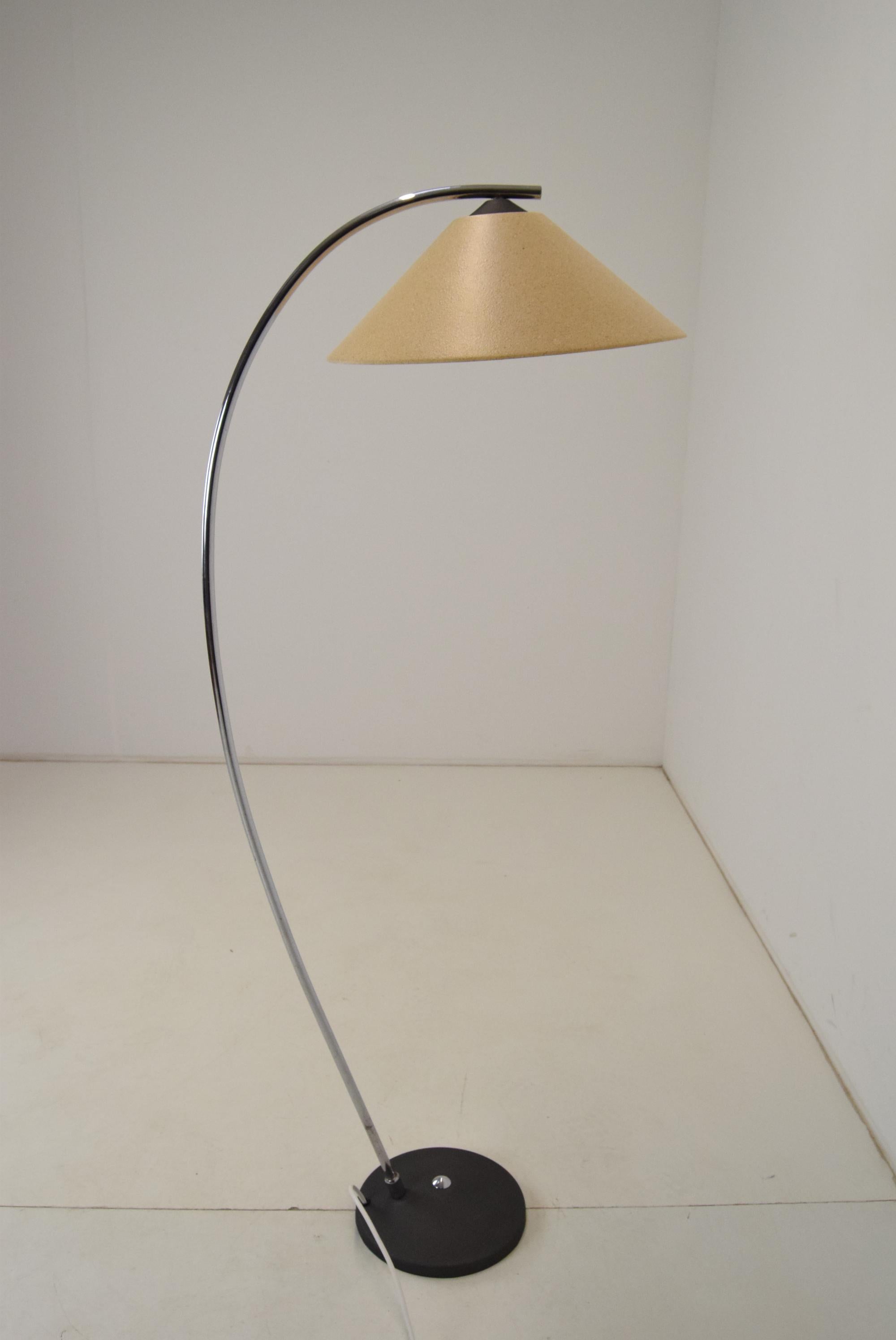 Mid-Century Design Floor Lamp/Zukov, Czechoslovakia, 1950's In Good Condition For Sale In Praha, CZ