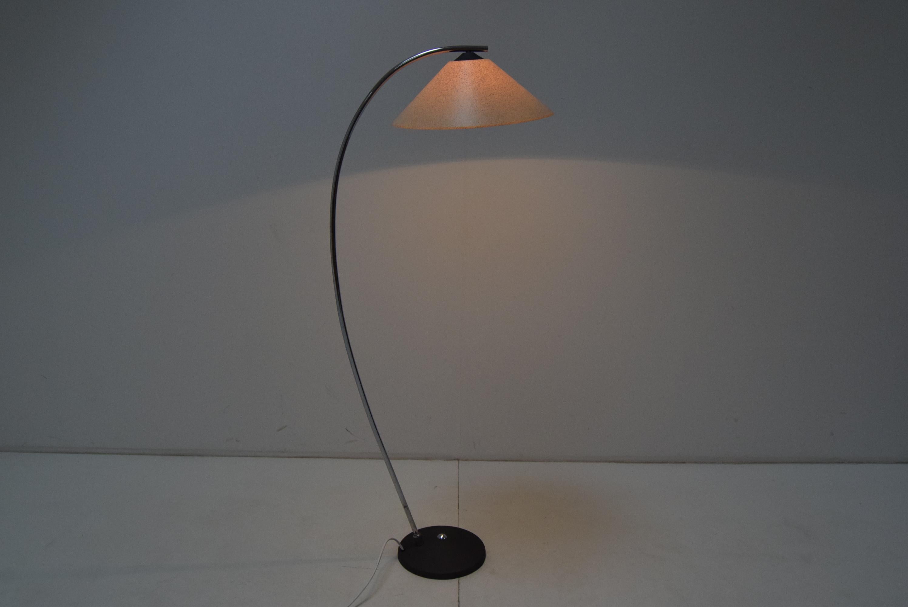 Mid-Century Design Floor Lamp/Zukov, Czechoslovakia, 1950's For Sale 1