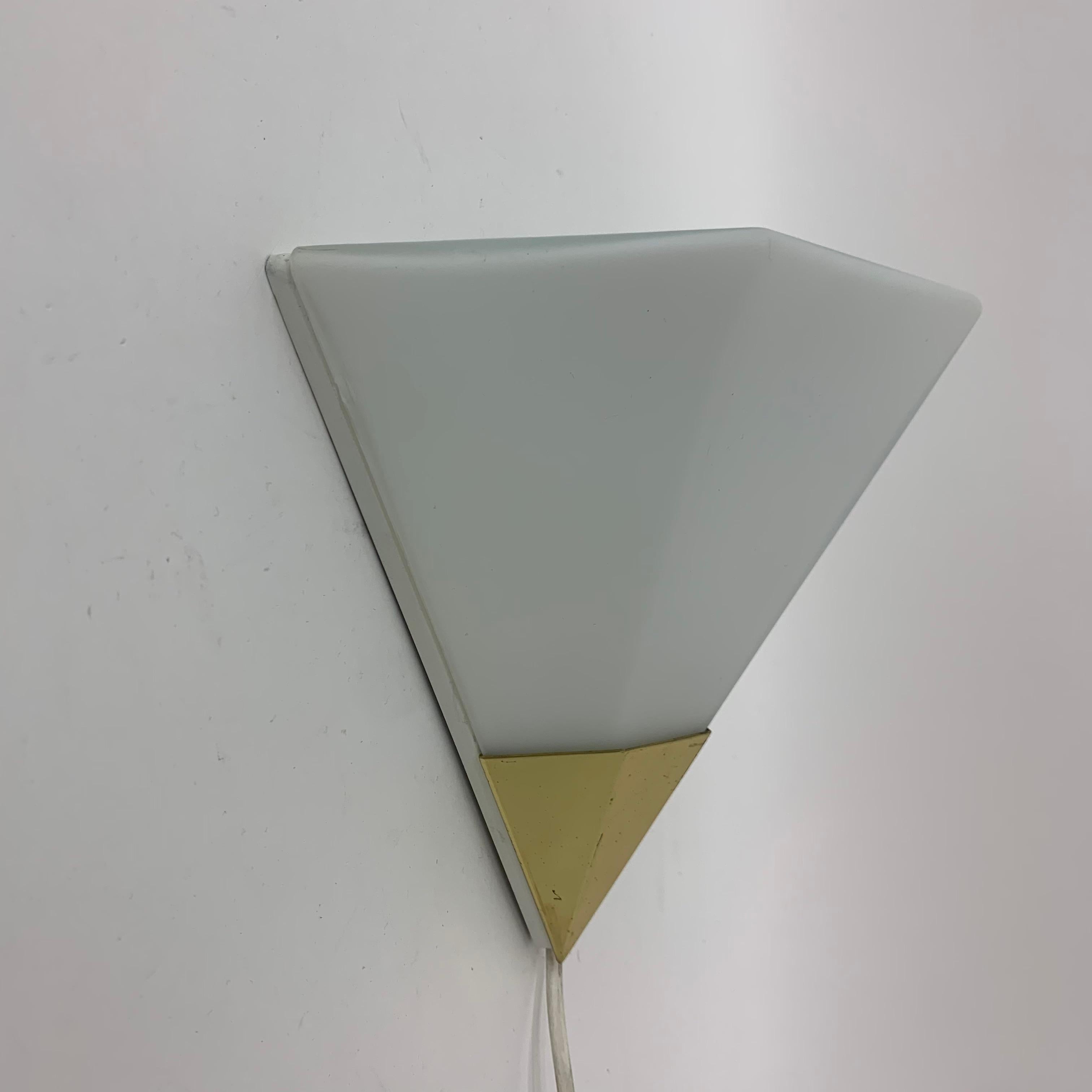 Midcentury Design Glashutte Limburg Wall Lamp, 1970s 12