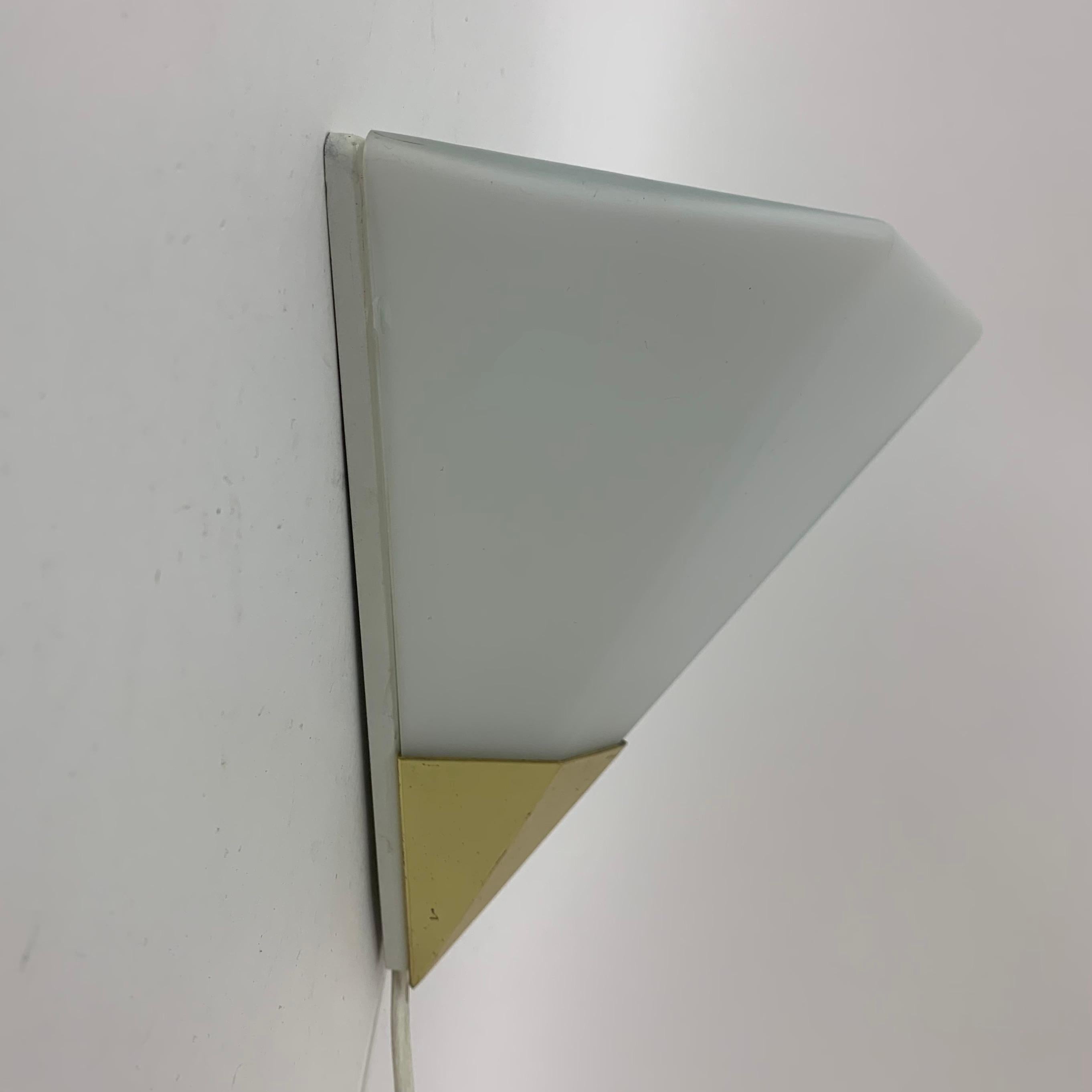 Midcentury Design Glashutte Limburg Wall Lamp, 1970s 13