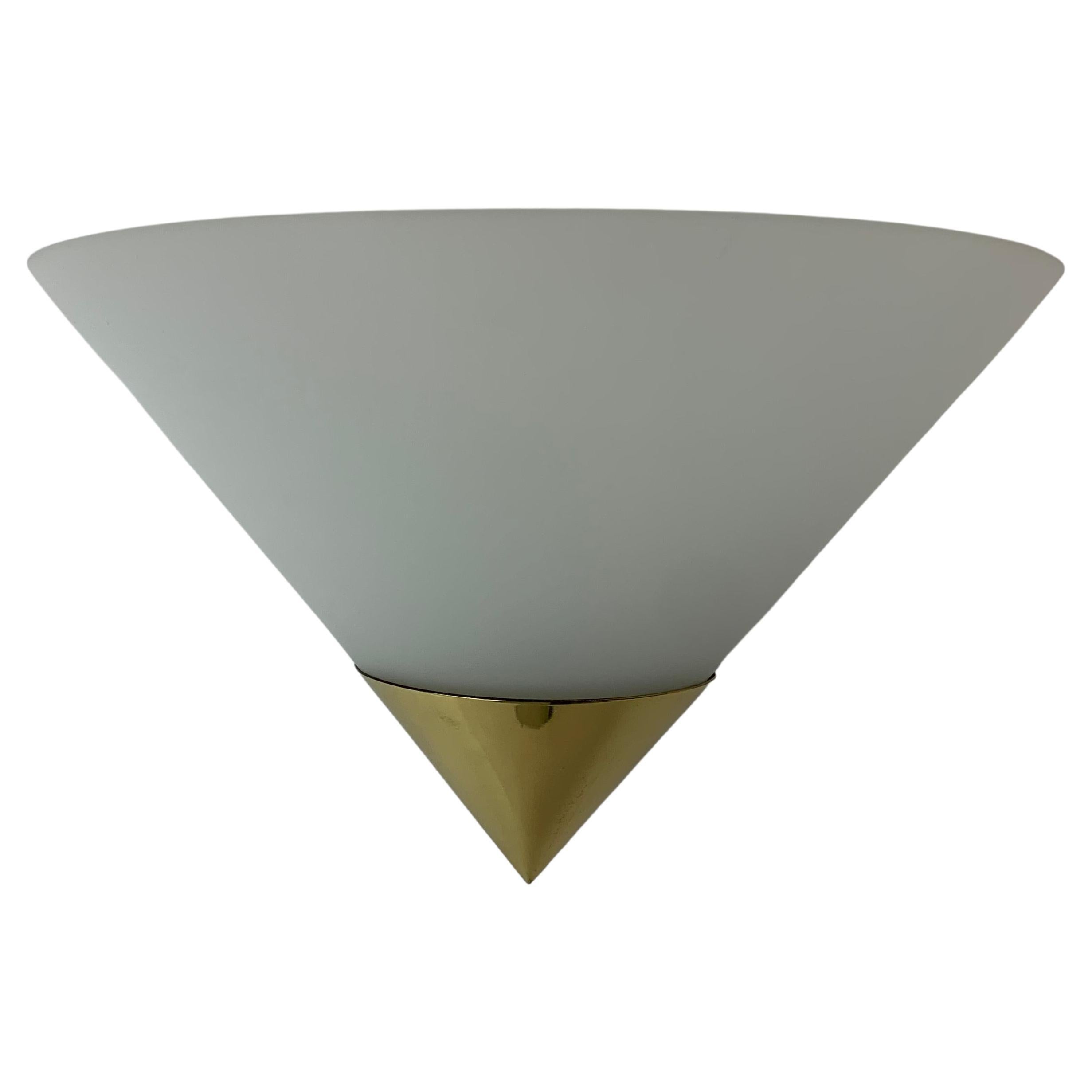 Mid-Century Design Glashutte Limburg Wall Lamp, 1970’s For Sale