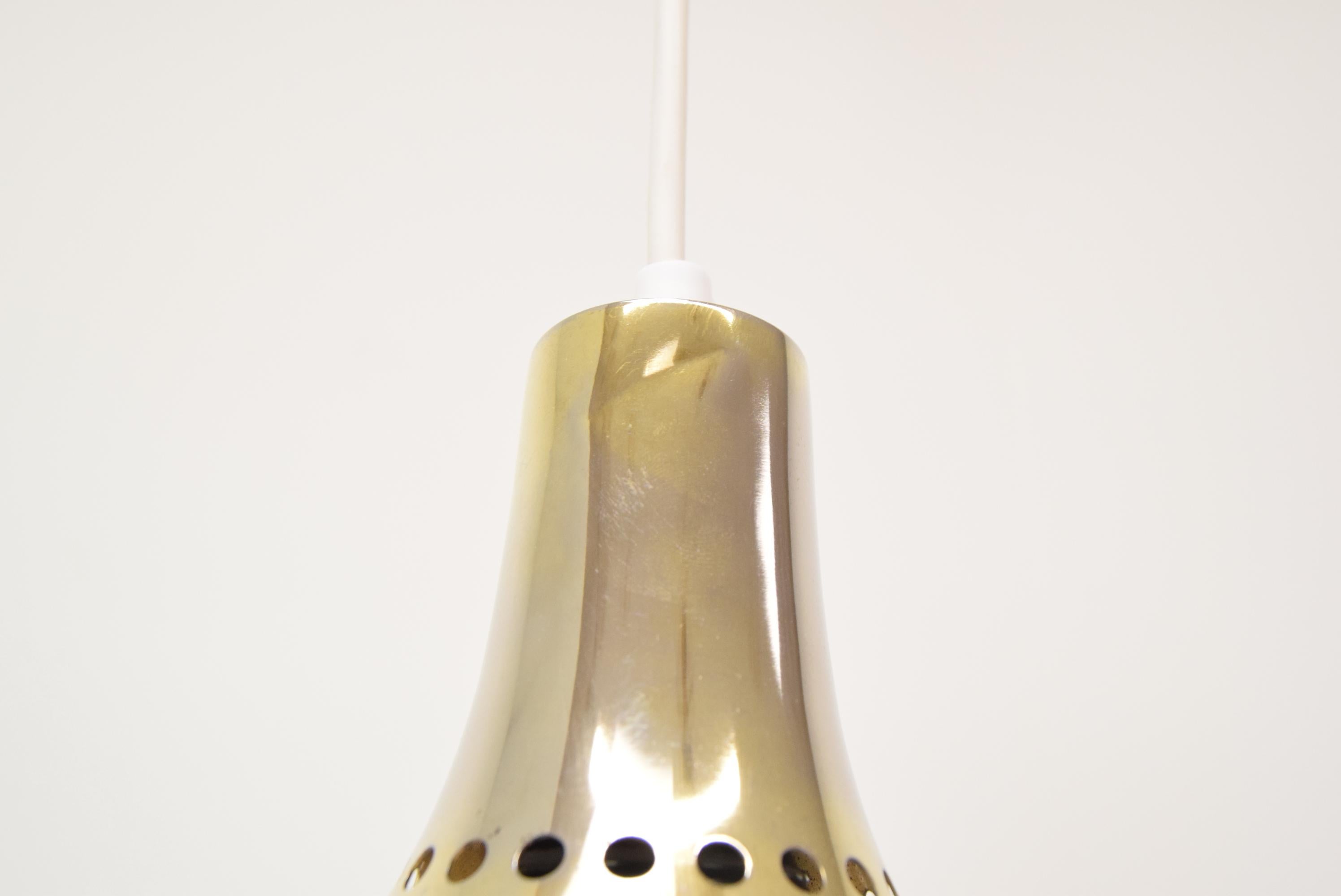 Mid-century Design Glass Pendant, 1960's.  For Sale 2