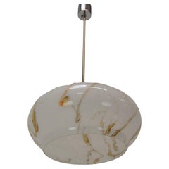 Mid-century Design Glass Pendant, 1960's. 