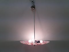 Midcentury Design Glass Pendant/Napako, 1960s