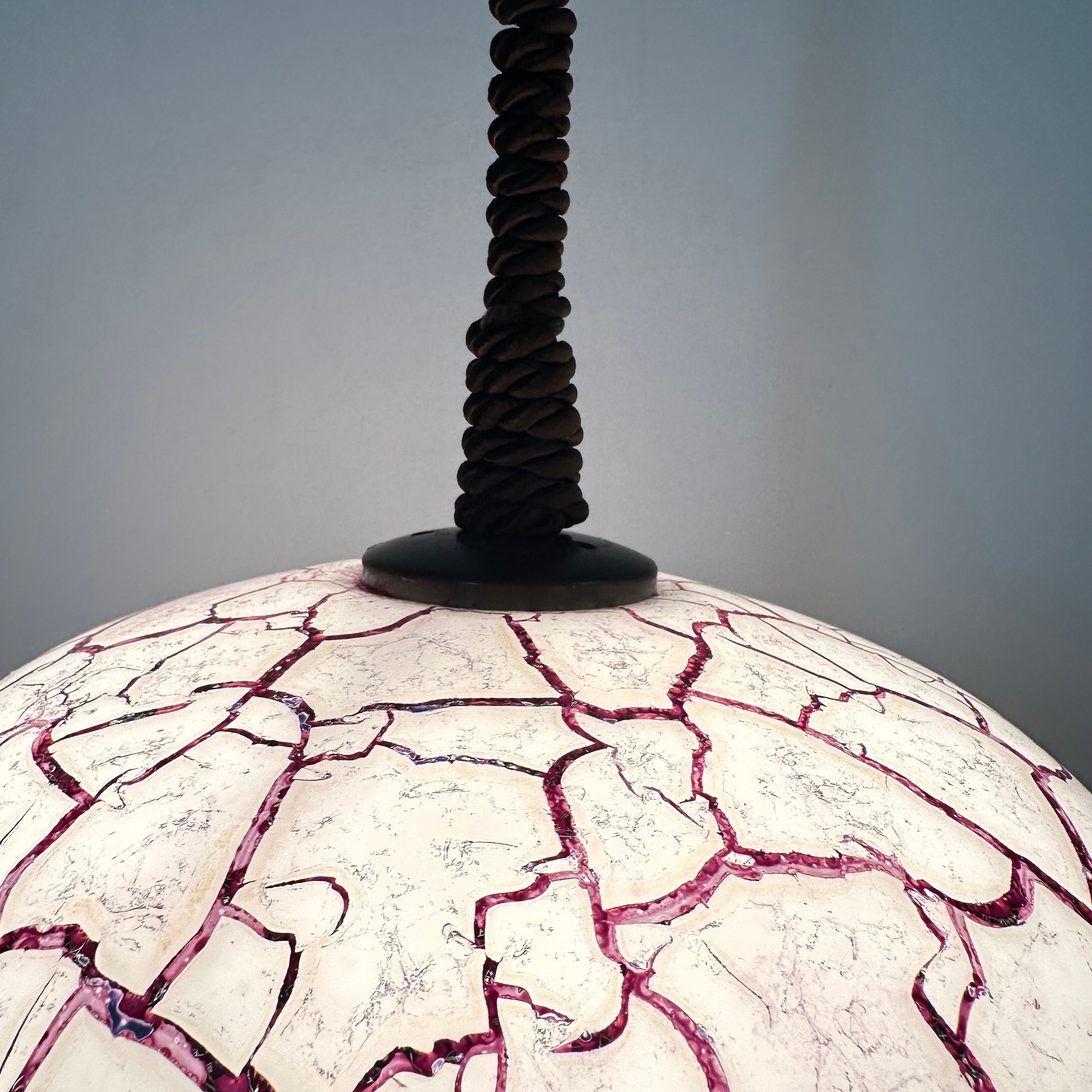 Lampada a sospensione dal design di metà secolo, anni '70 in vendita 4
