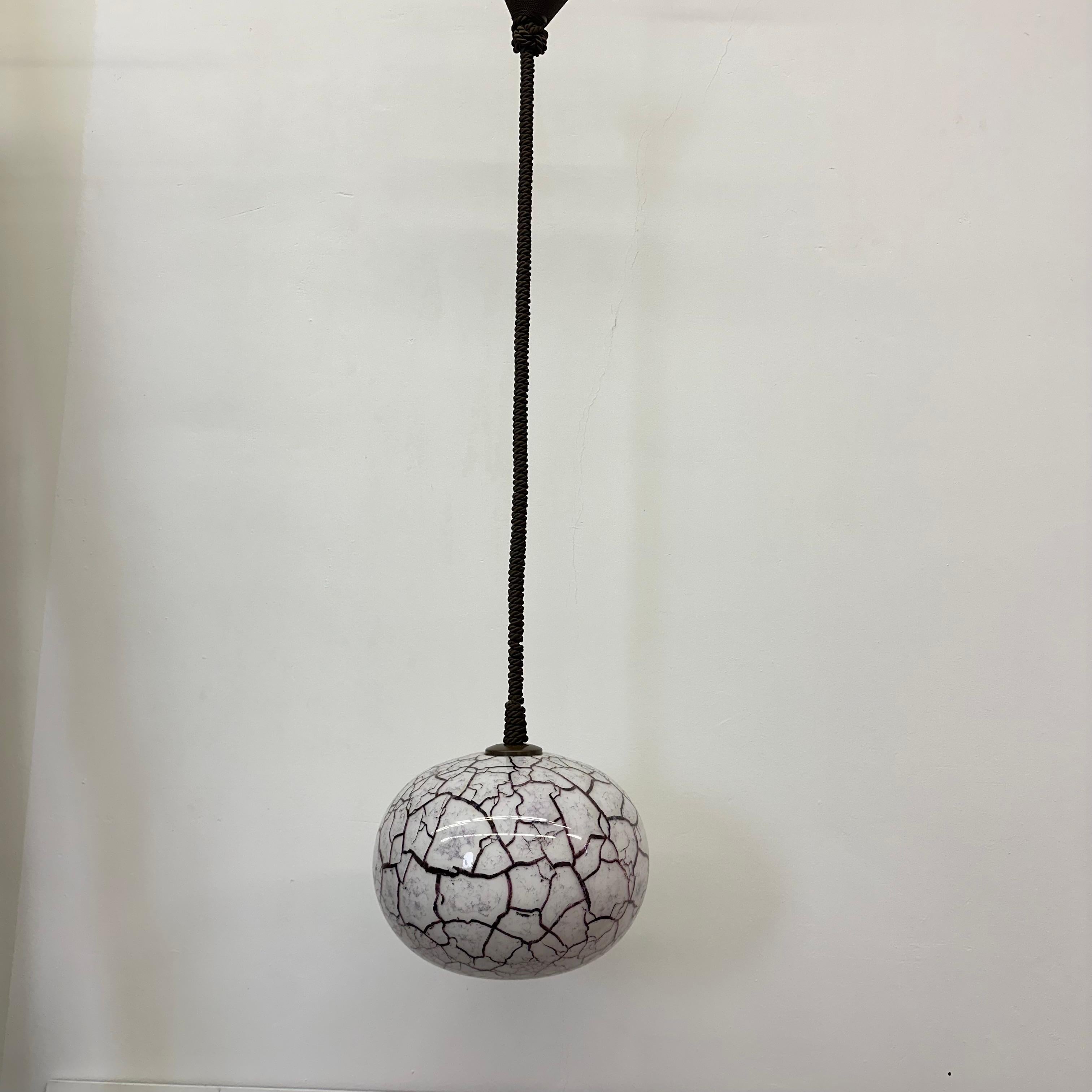 Lampada a sospensione dal design di metà secolo, anni '70 in vendita 12