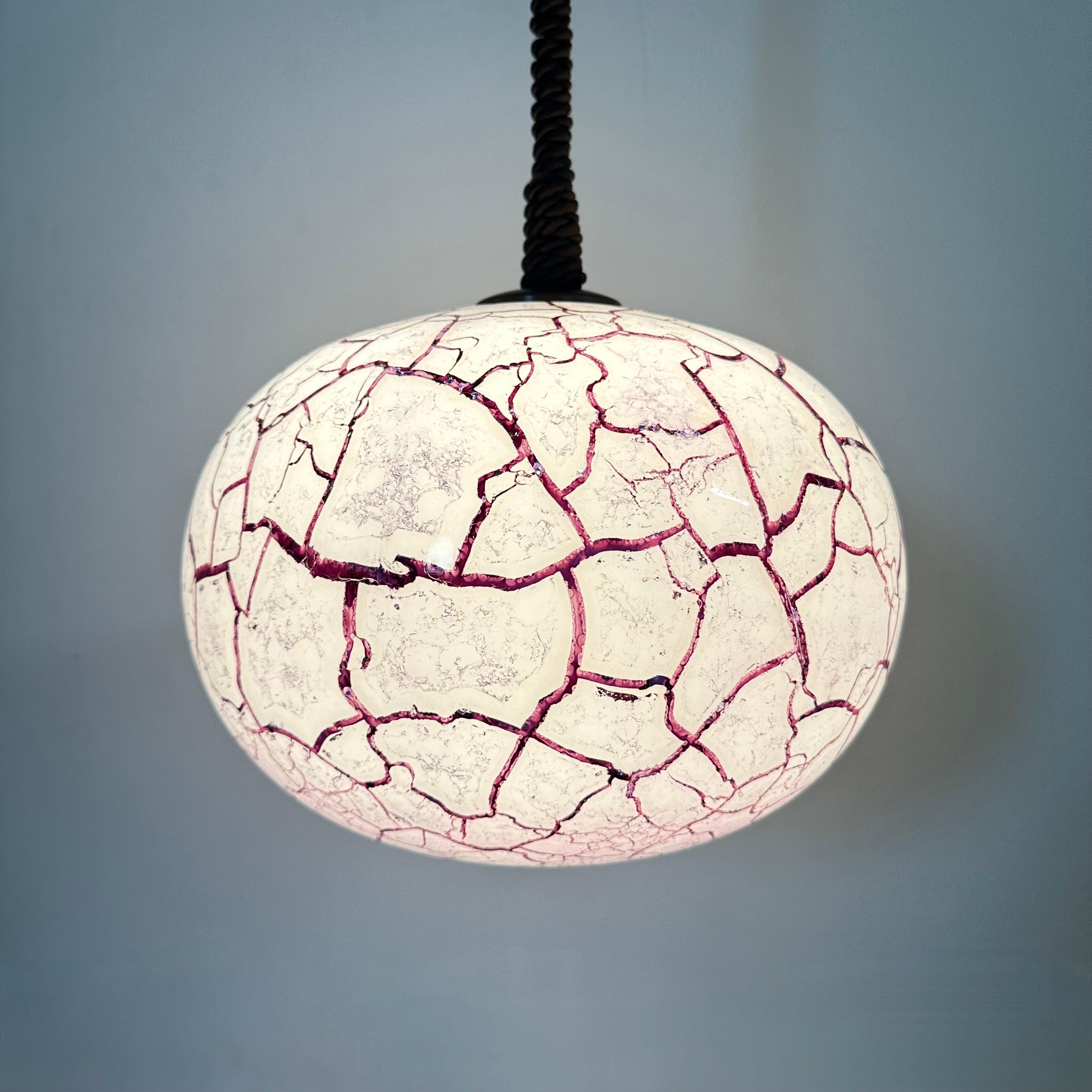 Lampada a sospensione dal design di metà secolo, anni '70 in vendita 2