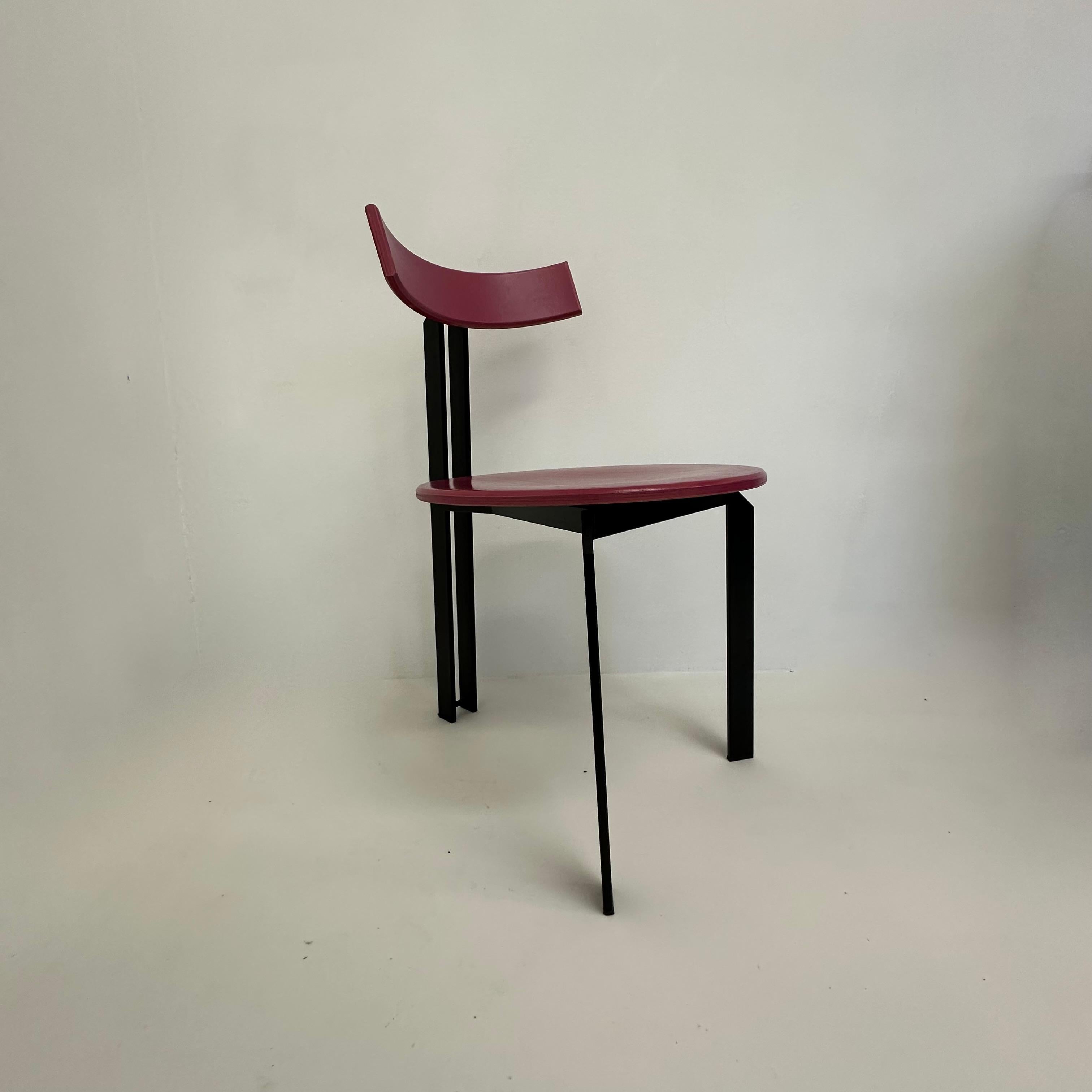 Mid-century design Harvink zeta dining chair , 1980’s For Sale 5