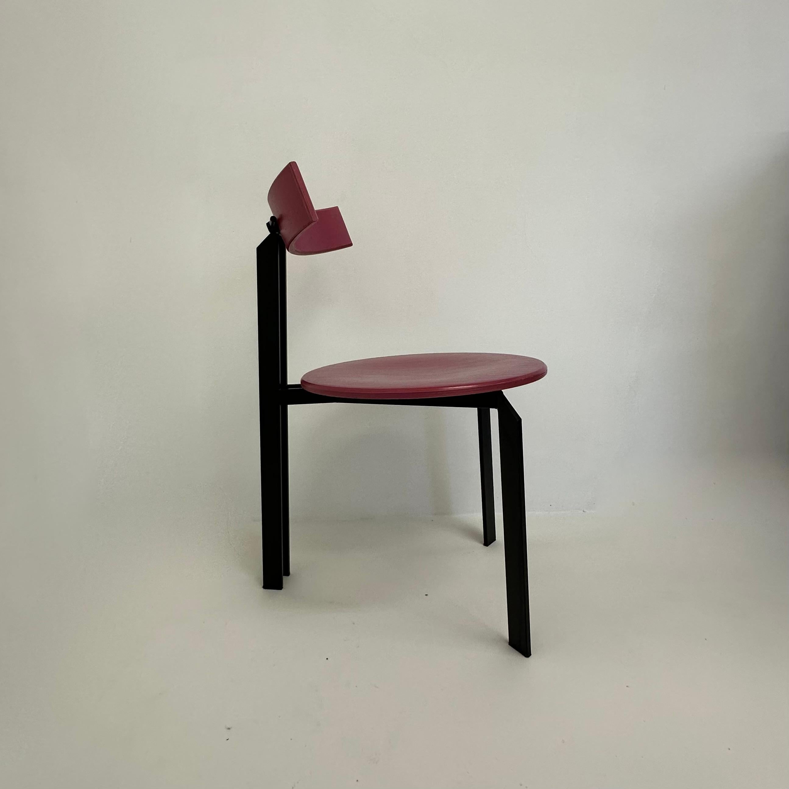 Mid-century design Harvink zeta dining chair , 1980’s For Sale 7