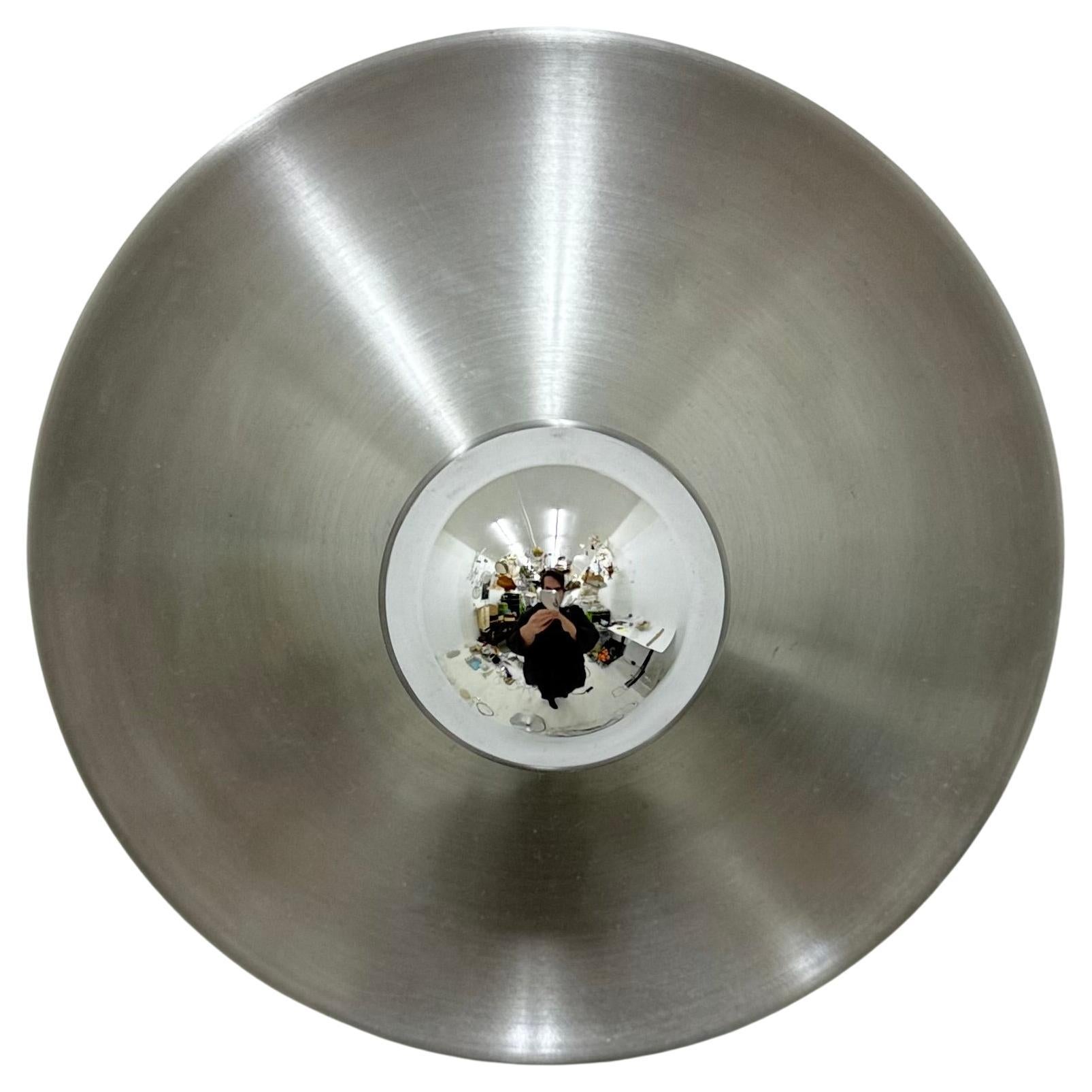 Mid-century design honsel disc lamp , 1970s attributed to Charlotte Perriand