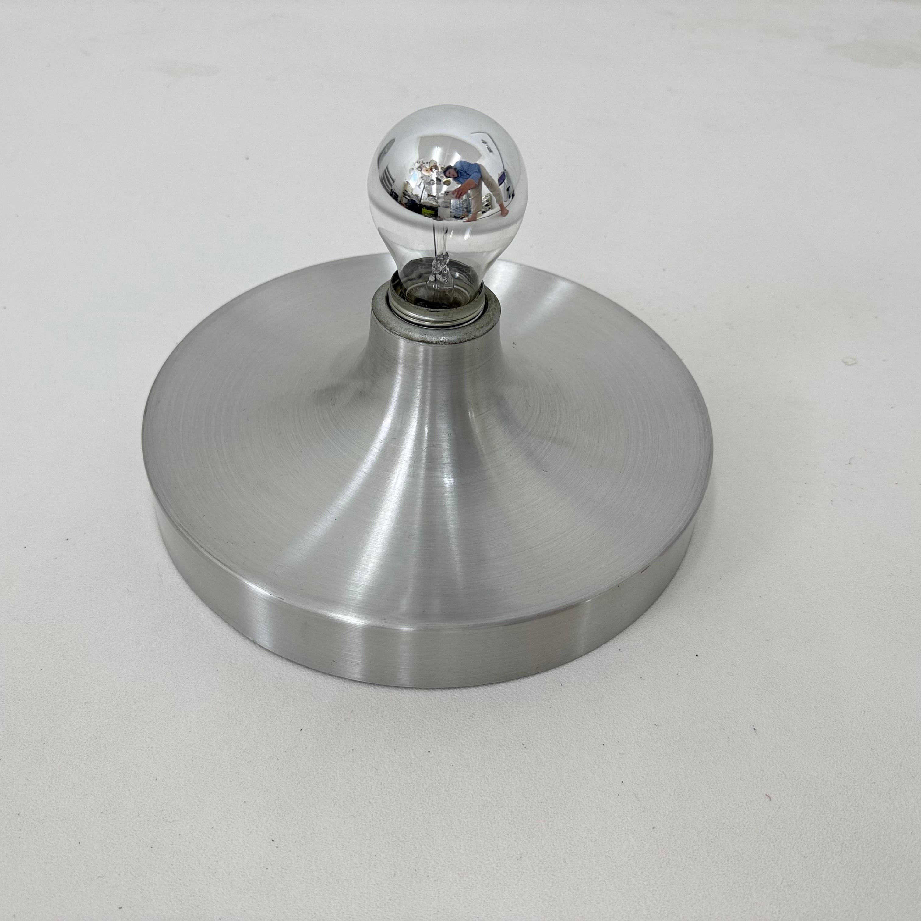 Lampe à disque de l'ère spatiale Honsel, design du milieu du siècle, années 1970, attribuée à Charl en vente 4