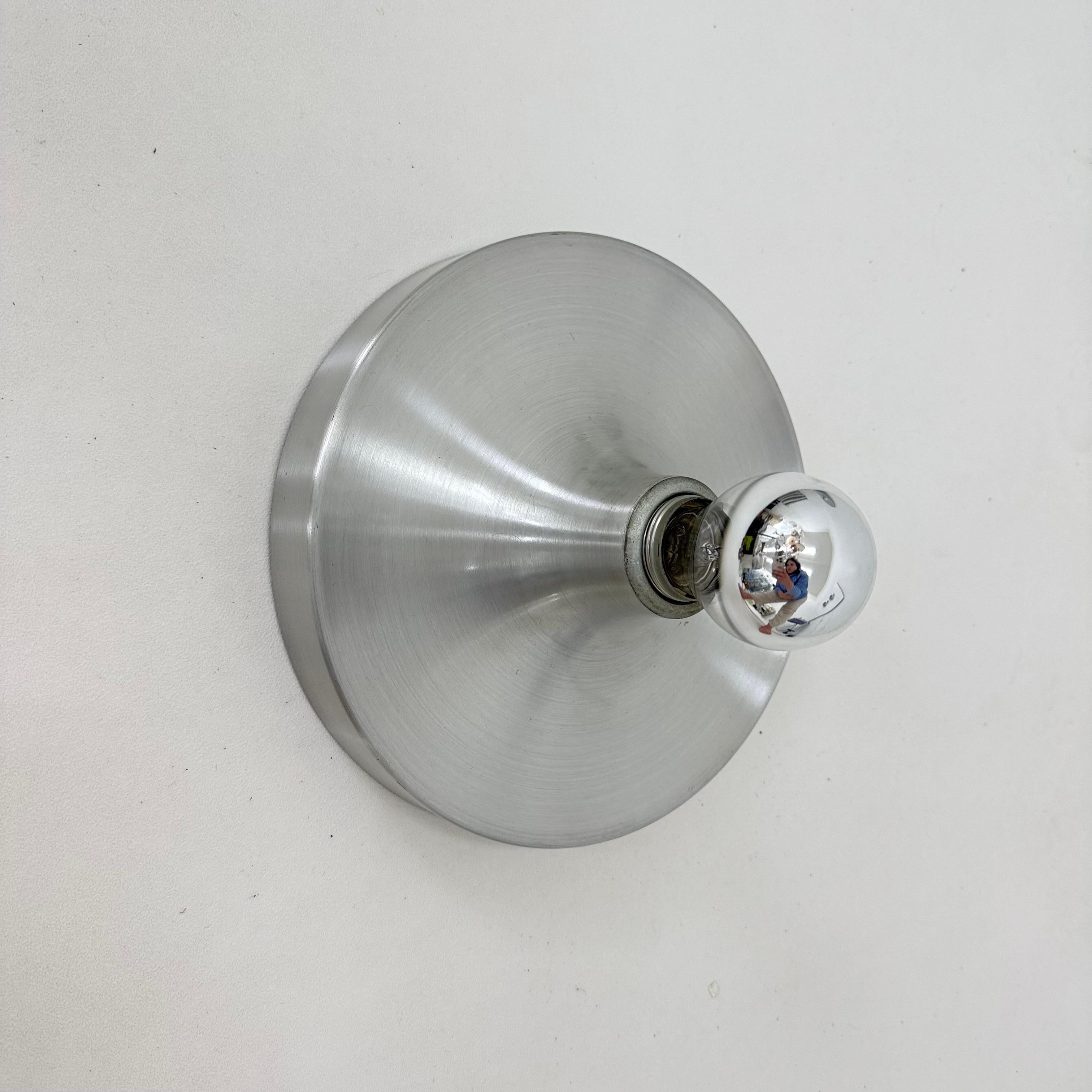 Mid-Century Modern Lampe à disque de l'ère spatiale Honsel, design du milieu du siècle, années 1970, attribuée à Charl en vente