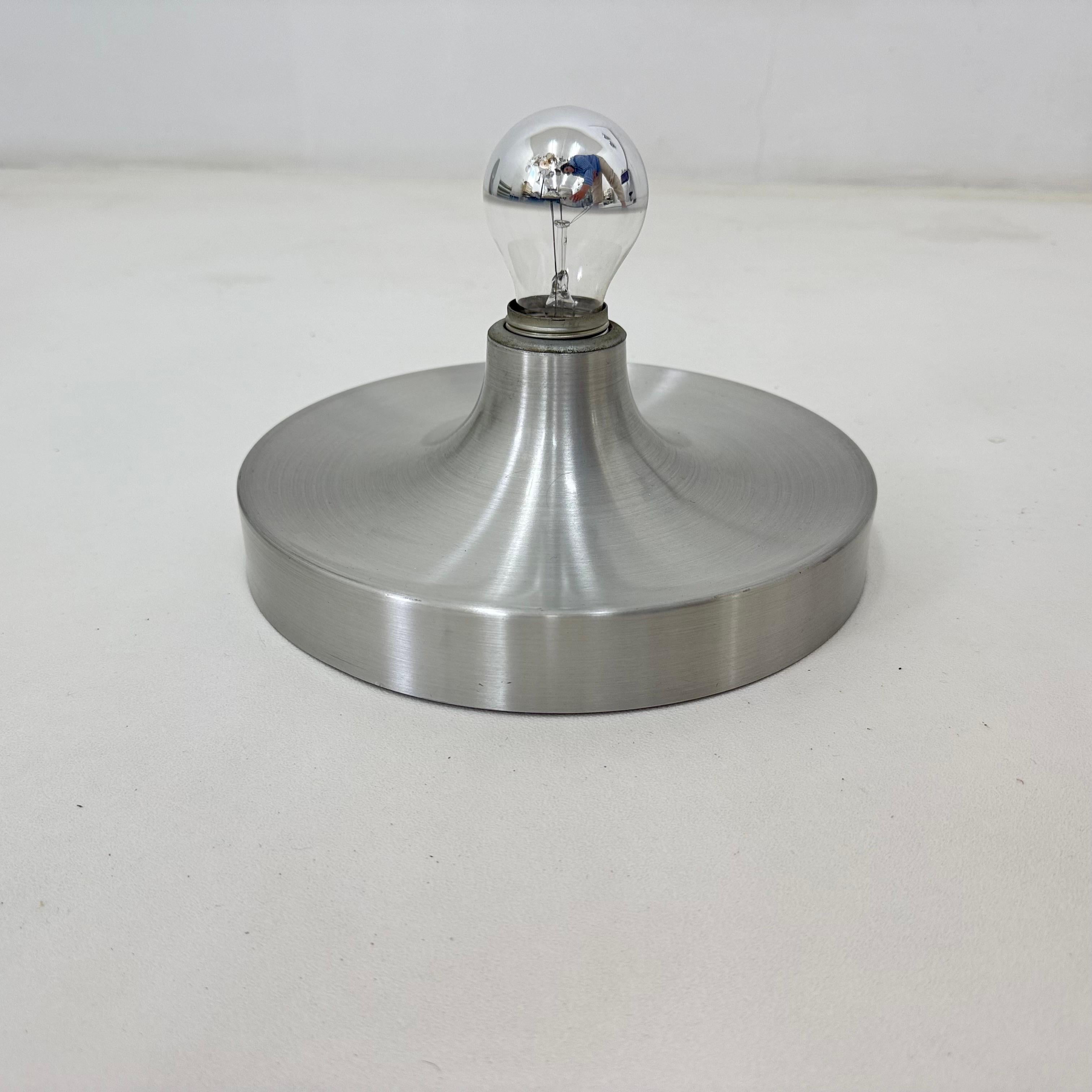 Lampe à disque de l'ère spatiale Honsel, design du milieu du siècle, années 1970, attribuée à Charl Bon état - En vente à Delft, NL