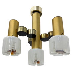 Mid-century design Italian chandelier by Gaetano Sciolari , 1970s
