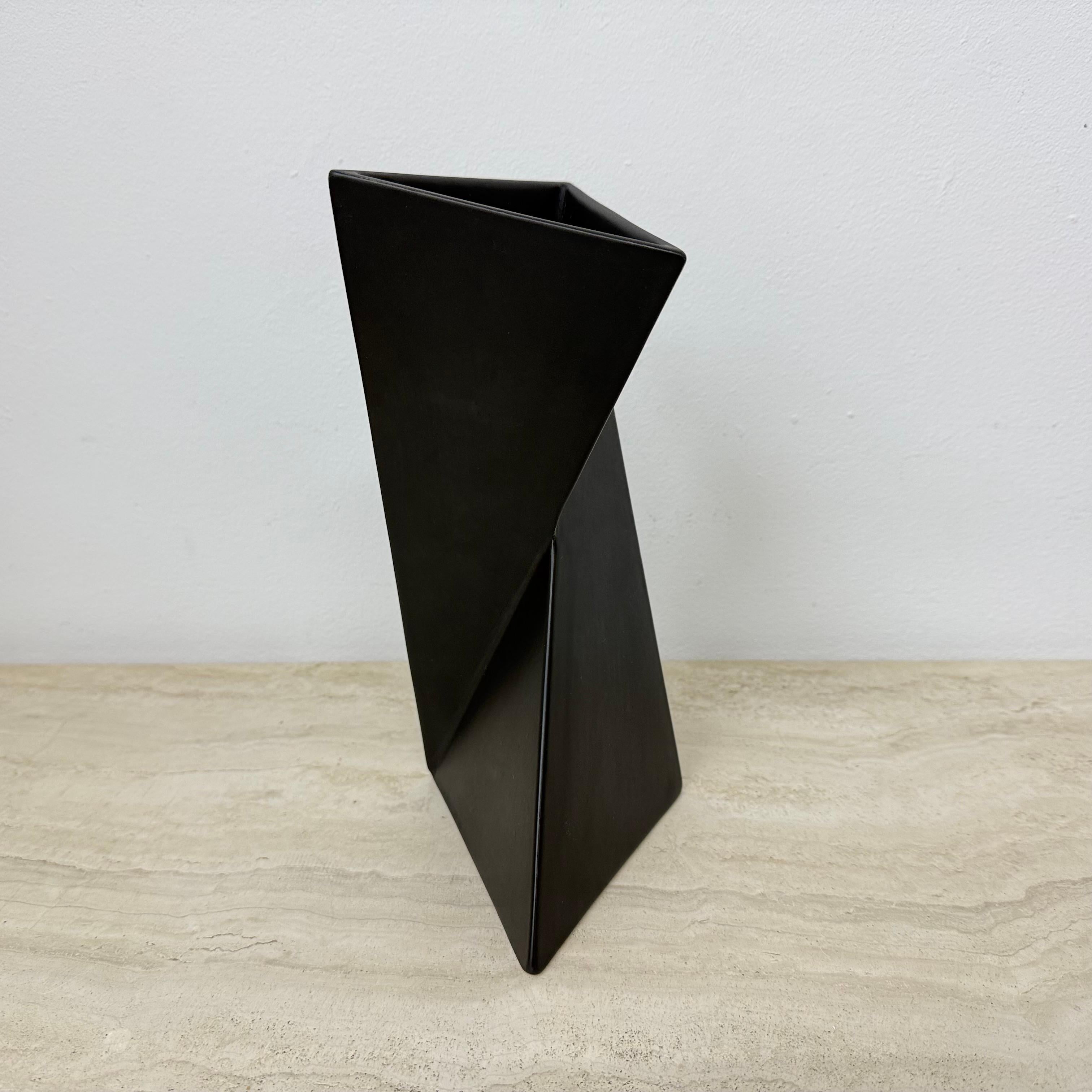 Diseño de mediados de siglo Jan van der Vaart vaas , años 70 en venta 3