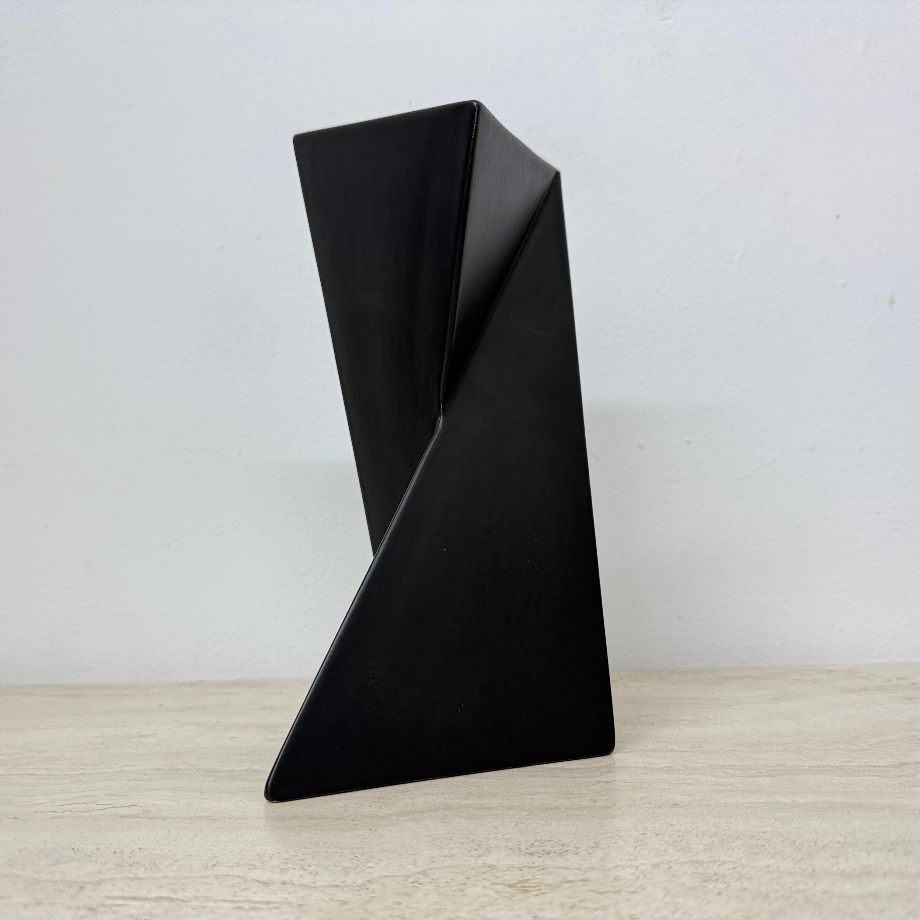 Diseño de mediados de siglo Jan van der Vaart vaas , años 70 en venta 4