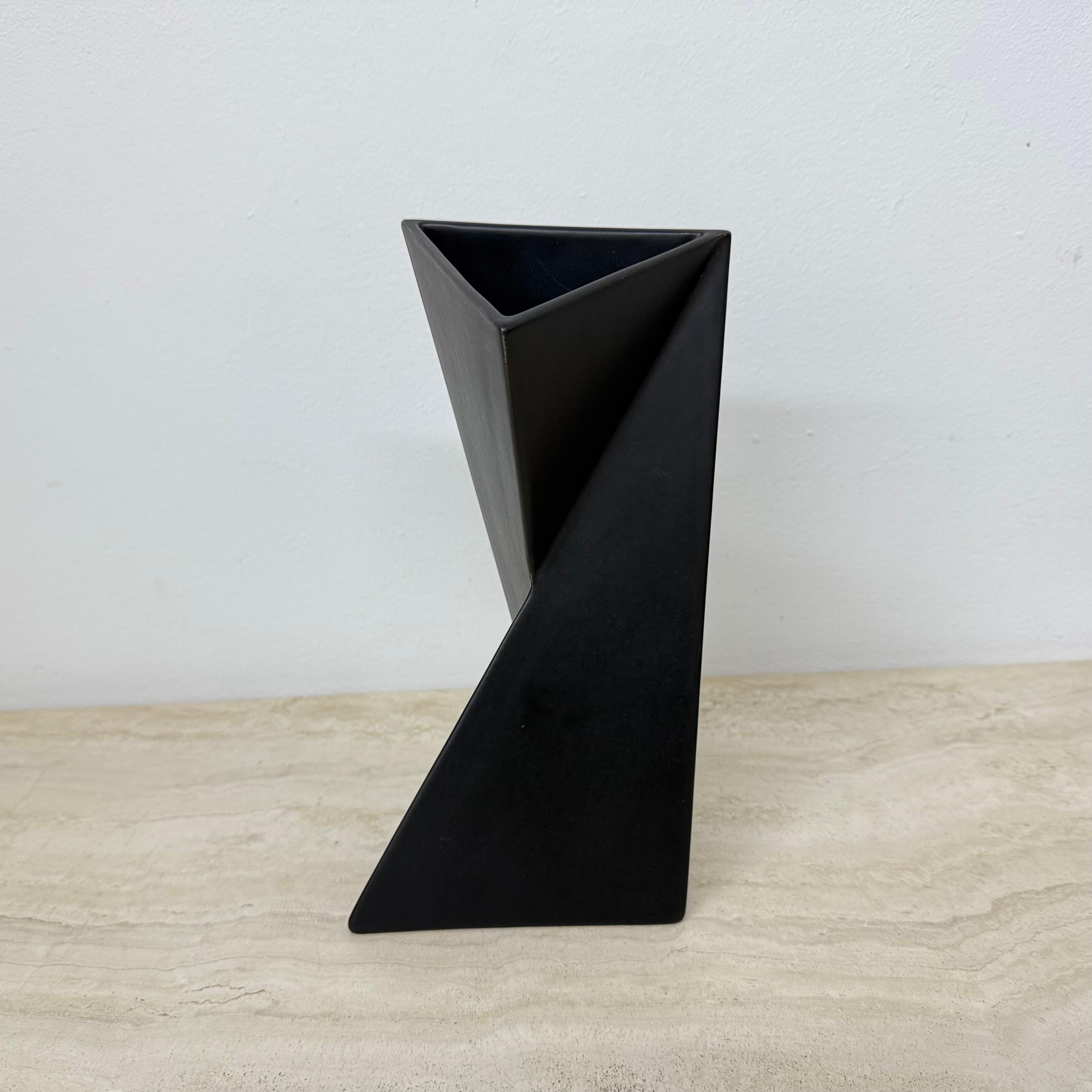 Diseño de mediados de siglo Jan van der Vaart vaas , años 70 en venta 6