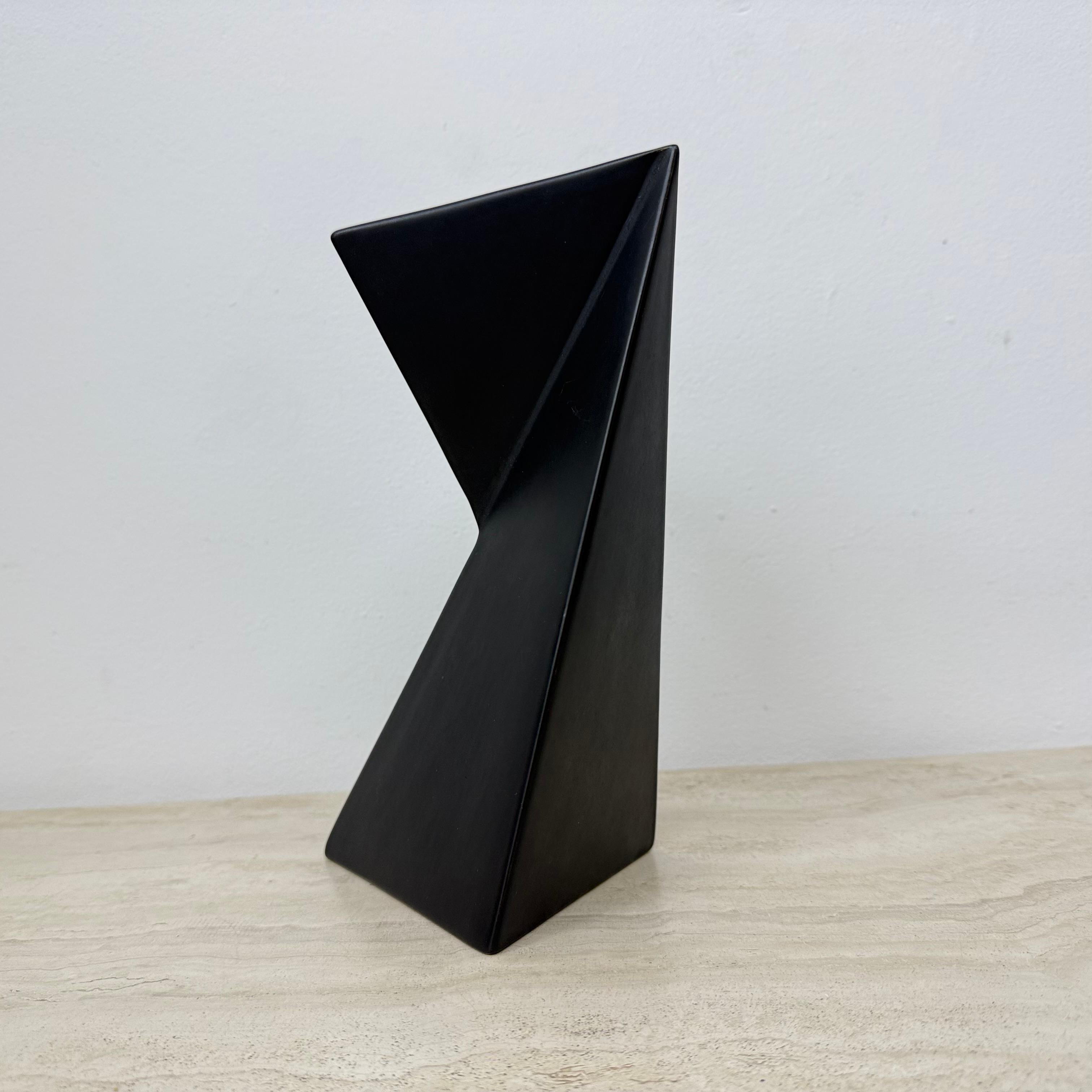Diseño de mediados de siglo Jan van der Vaart vaas , años 70 en venta 7