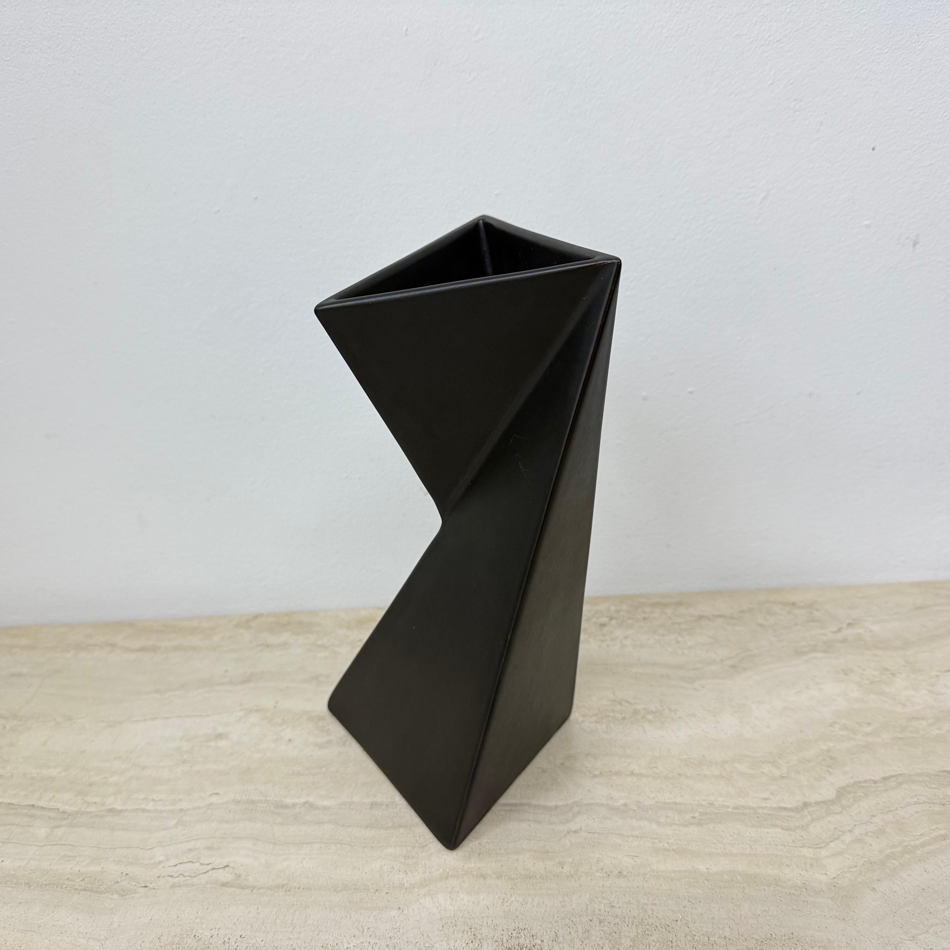 Diseño de mediados de siglo Jan van der Vaart vaas , años 70 en venta 8