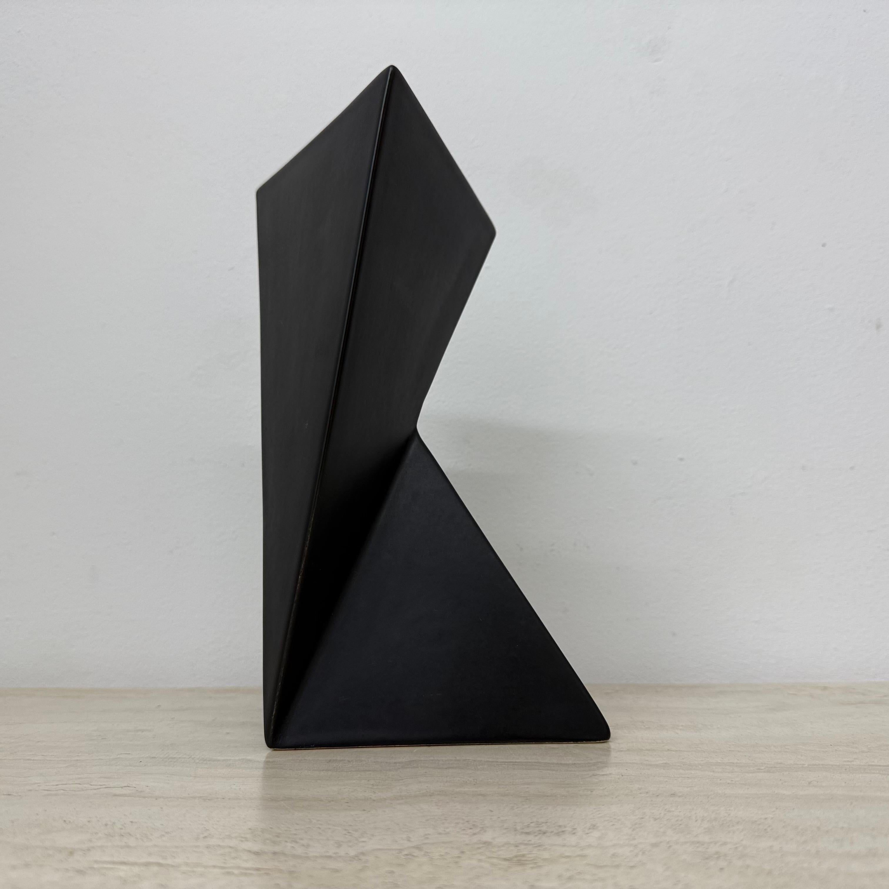 Diseño de mediados de siglo Jan van der Vaart vaas , años 70 Holandés en venta