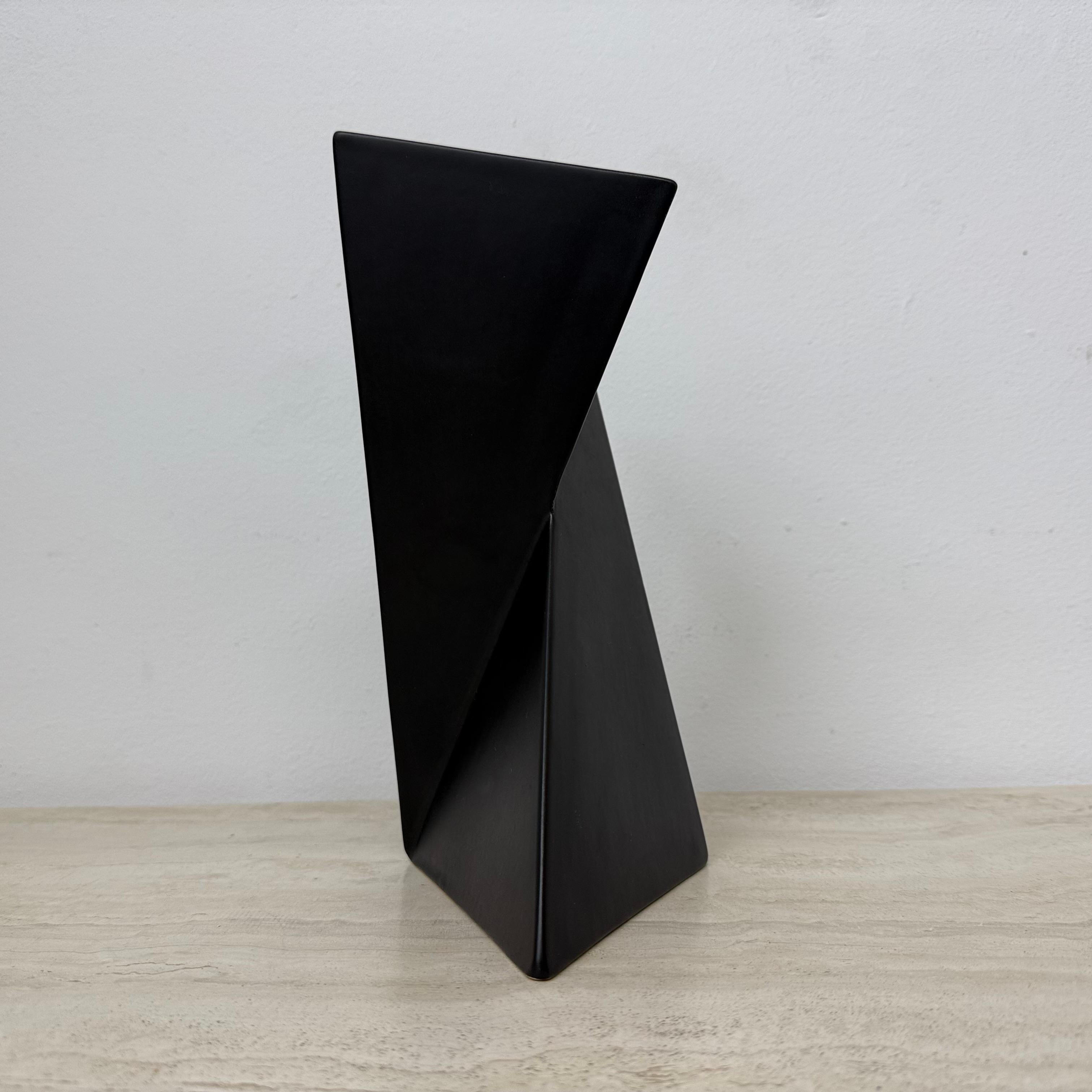 Diseño de mediados de siglo Jan van der Vaart vaas , años 70 en venta 1
