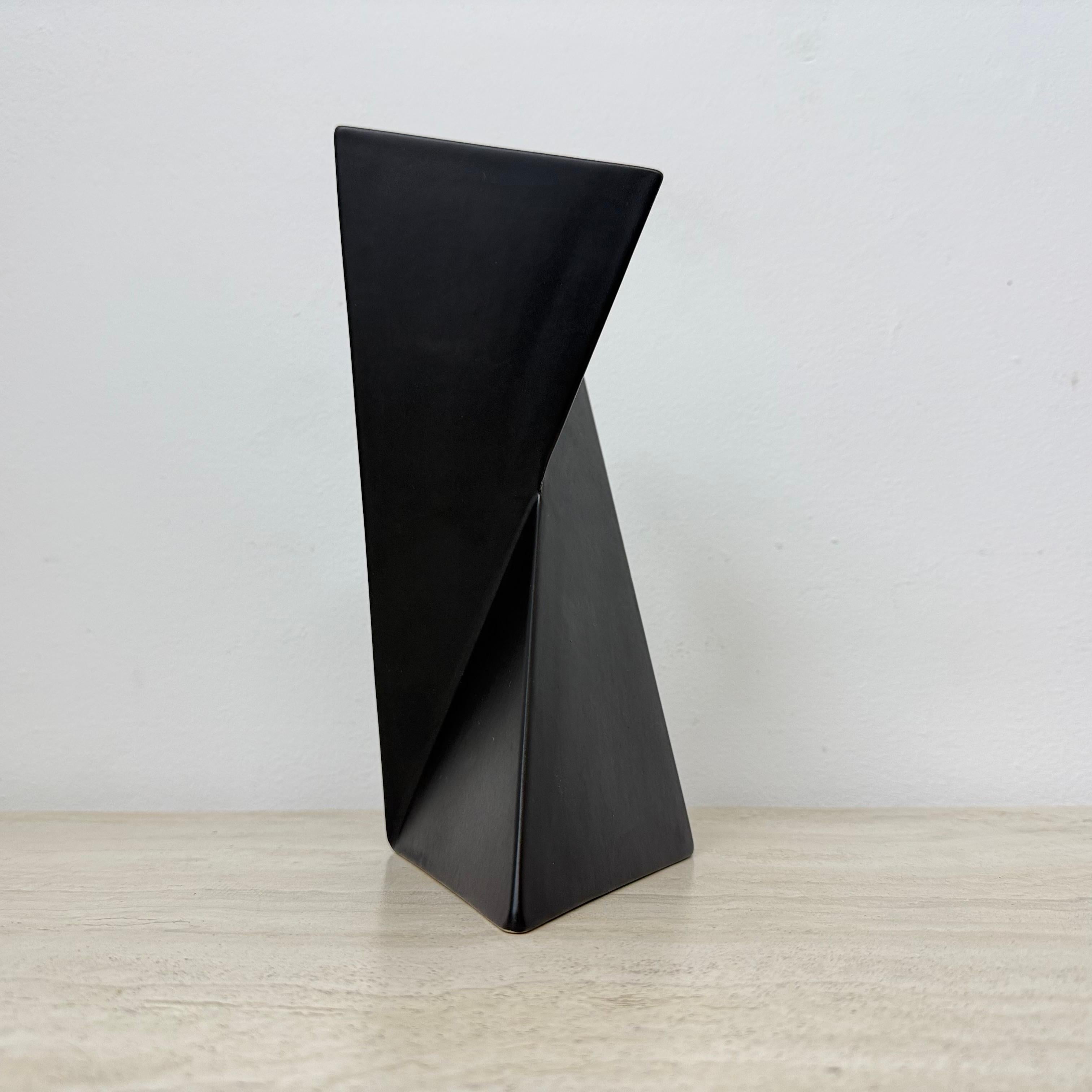 Diseño de mediados de siglo Jan van der Vaart vaas , años 70 en venta 2