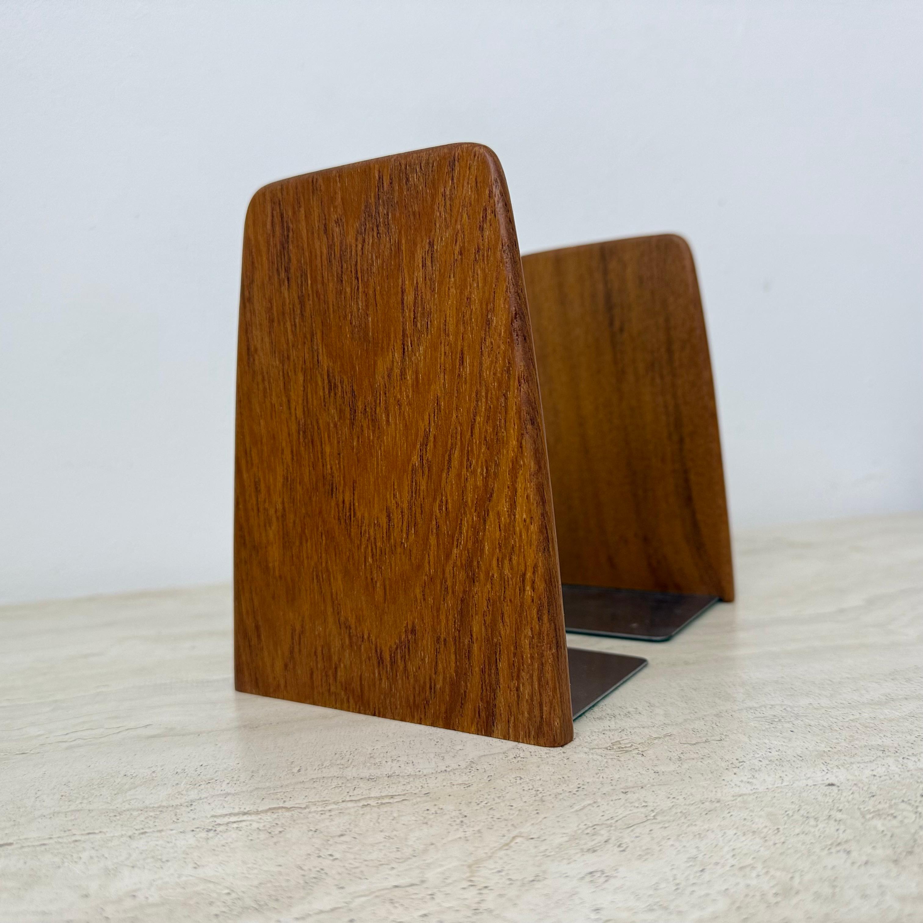 Swedish Mid century design kai kristiansen bookends teak wood , 1960s