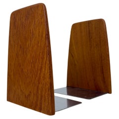 Mid century design kai kristiansen bookends teak wood , 1960s
