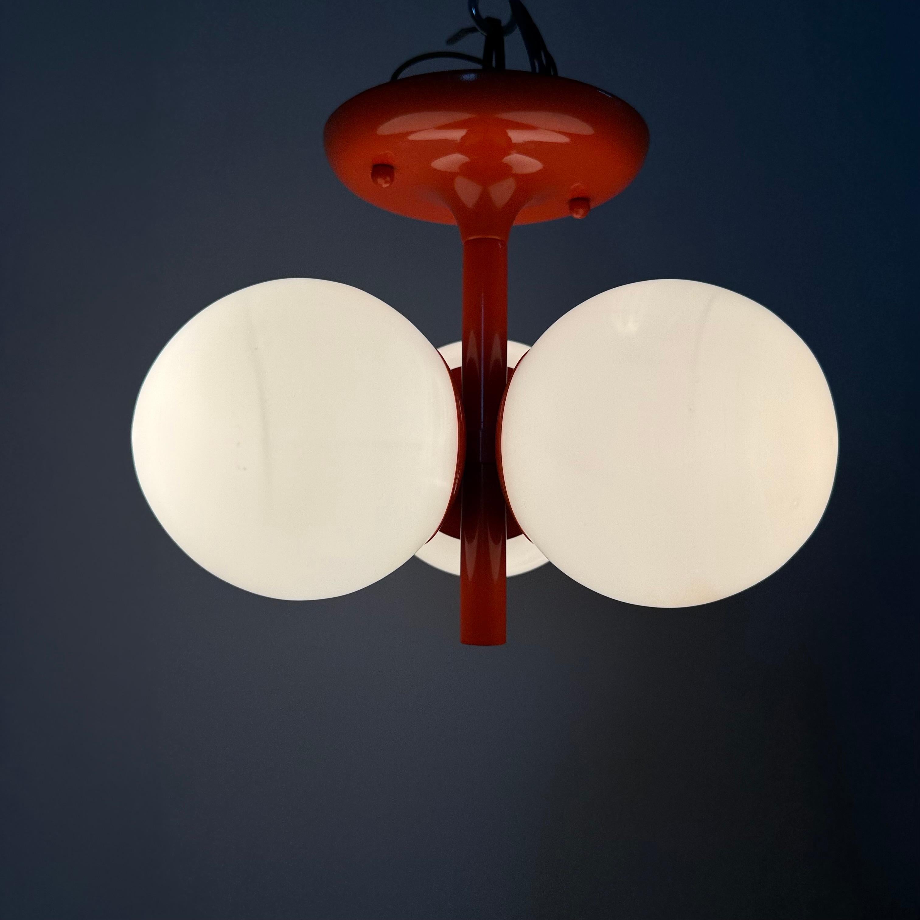 Mid-Century Modern Plafonnier design Kaiser Leuchten , 1960's Allemagne en vente