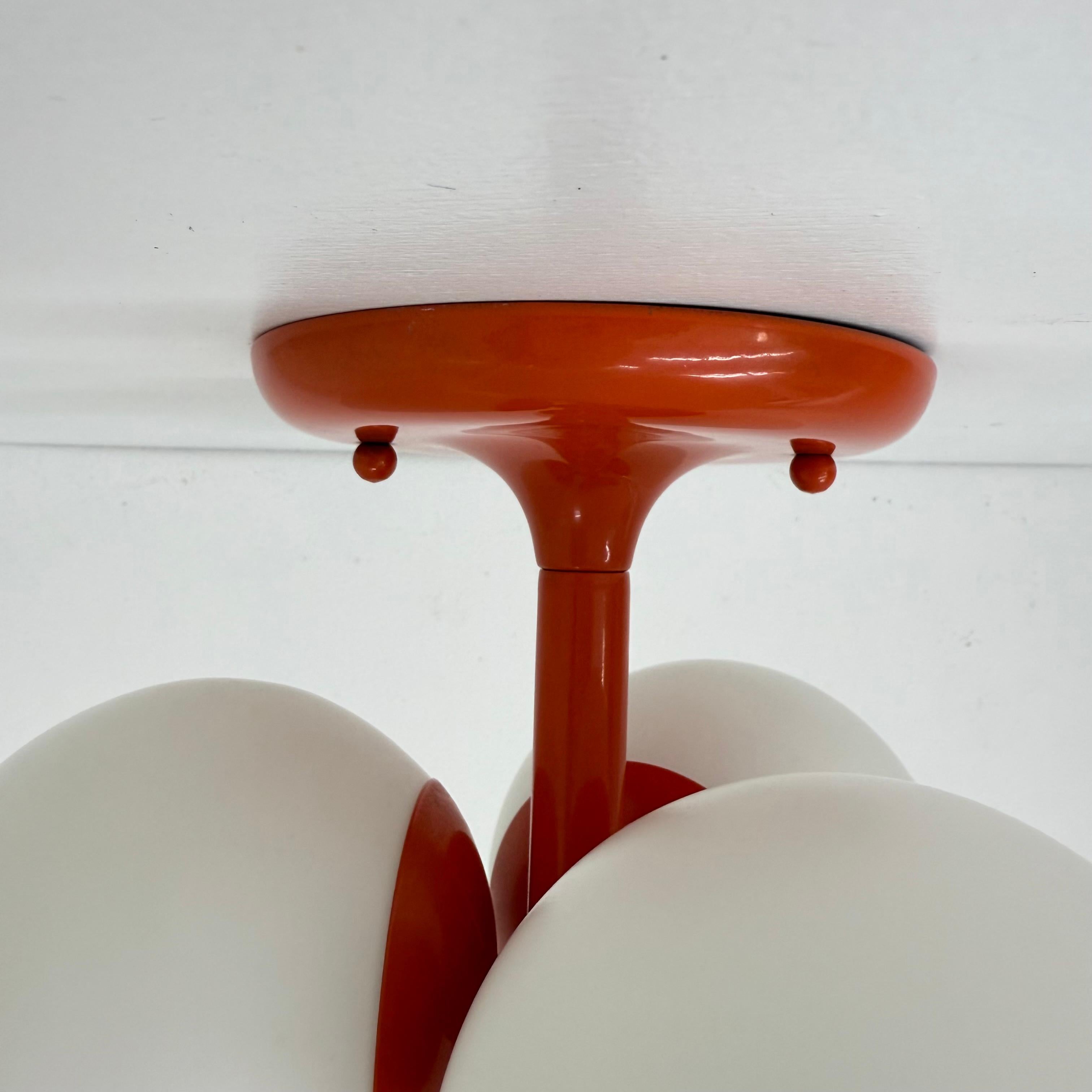 Plafonnier design Kaiser Leuchten , 1960's Allemagne Bon état - En vente à Delft, NL