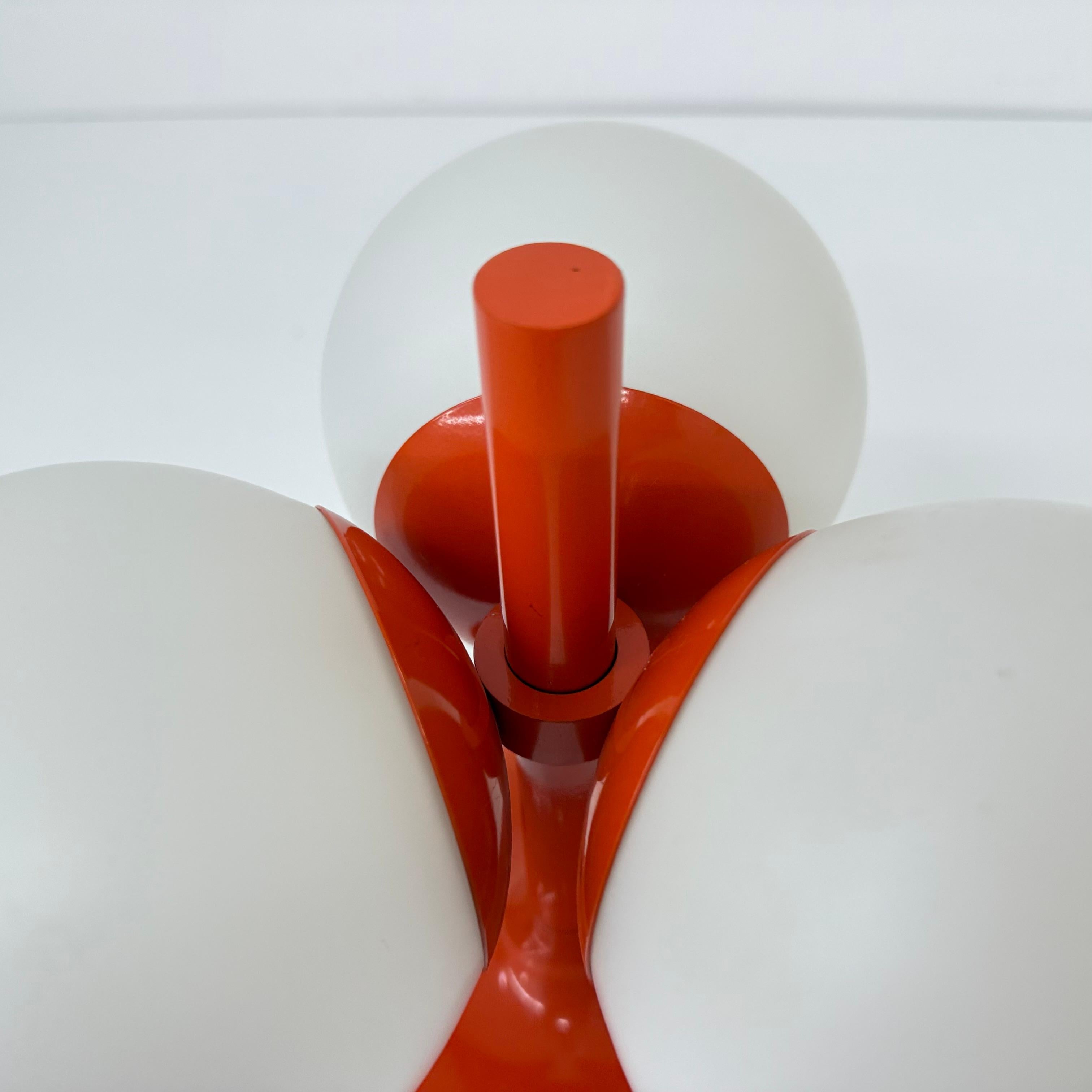 Métal Plafonnier design Kaiser Leuchten , 1960's Allemagne en vente