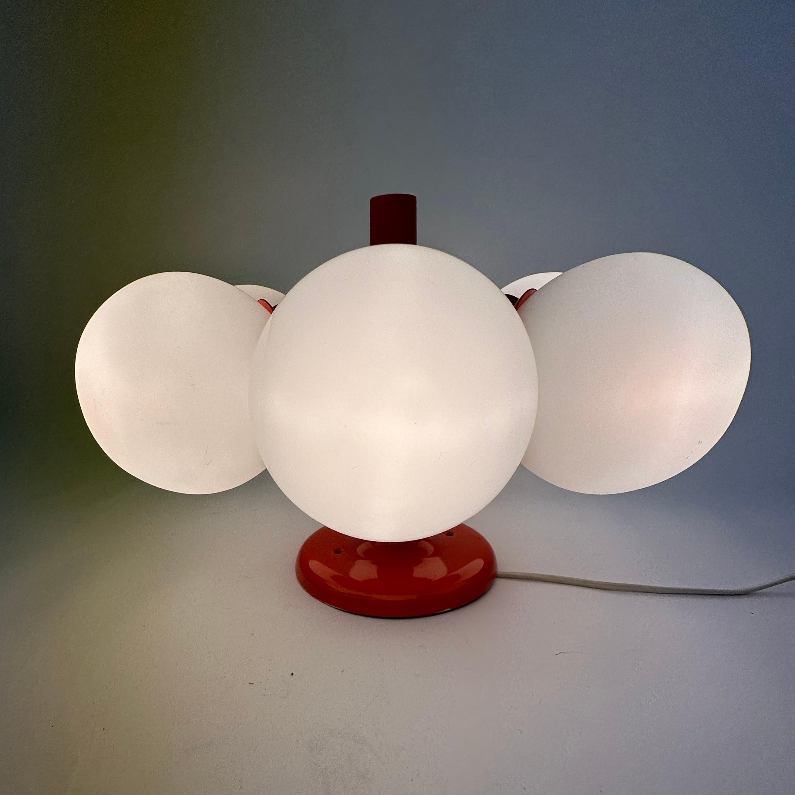 Metallo Lampada da soffitto Kaiser Leuchten, design di metà secolo, Germania anni '60 in vendita