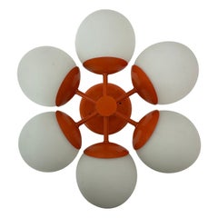 Plafonnier design Kaiser Leuchten , 1960's Allemagne