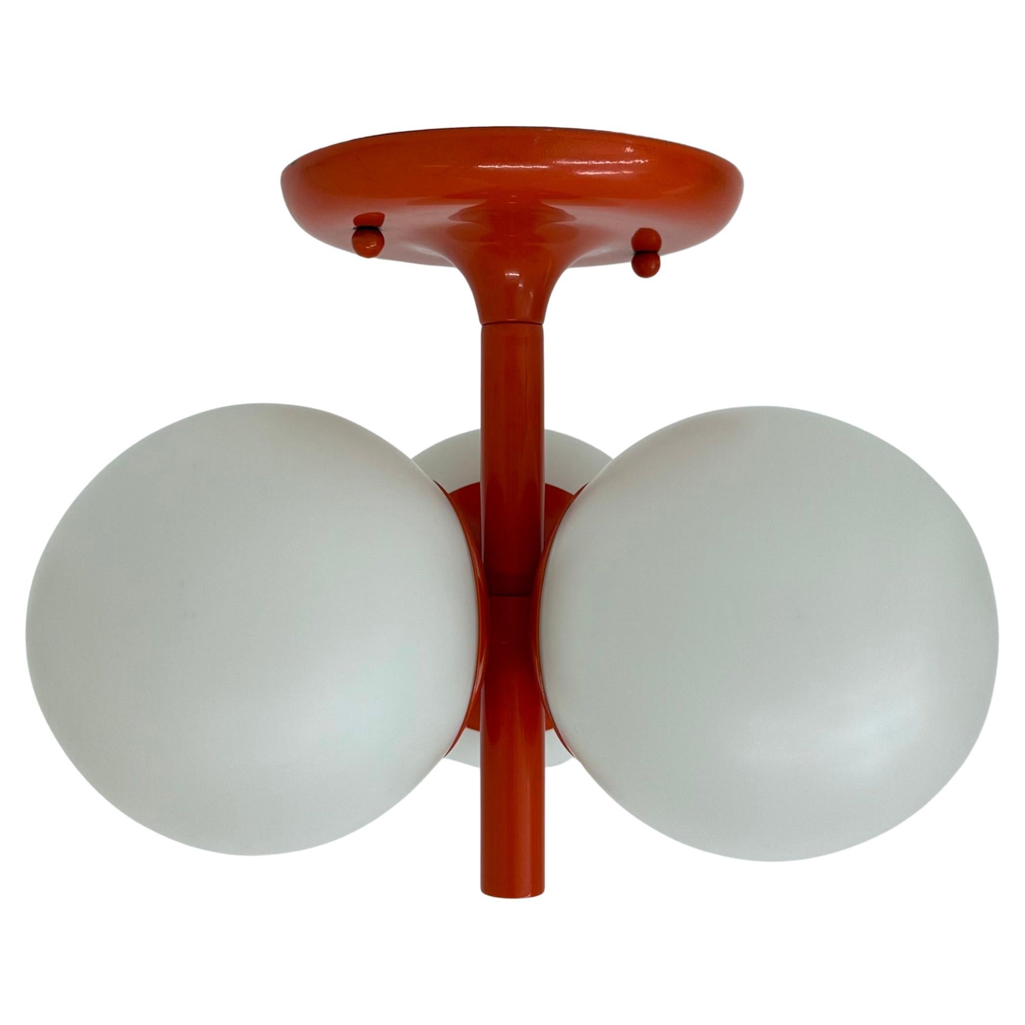 Plafonnier design Kaiser Leuchten , 1960's Allemagne en vente