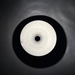 Mid-century design large disc lamp , 1970s attributed to Charlotte Perriand