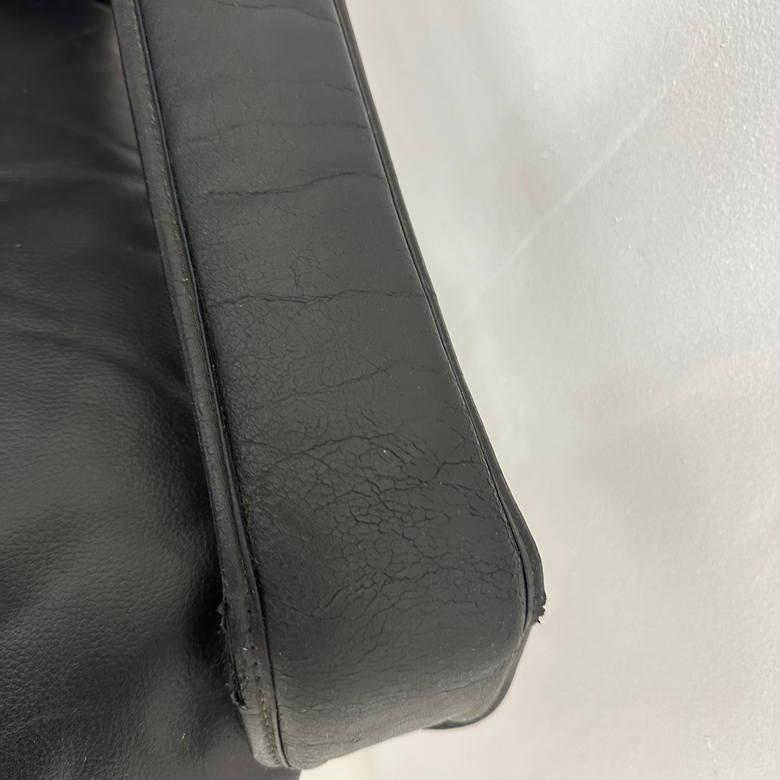 Mid-Century design leather ‘Siesta’ lounge chair by Ingmar Relling for Westnofa 8
